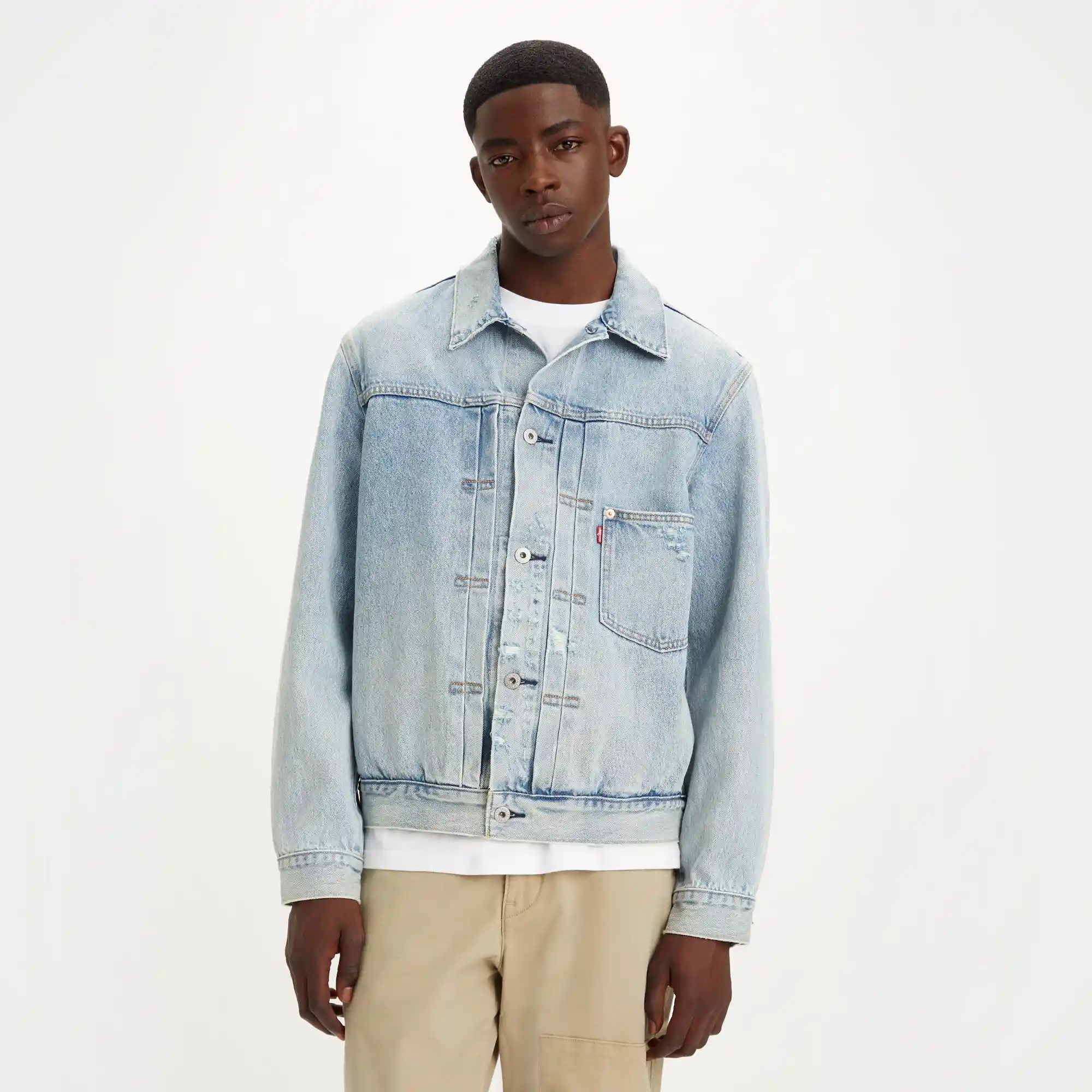 Levi's Type I Trucker, sophomore light wash - Image 2