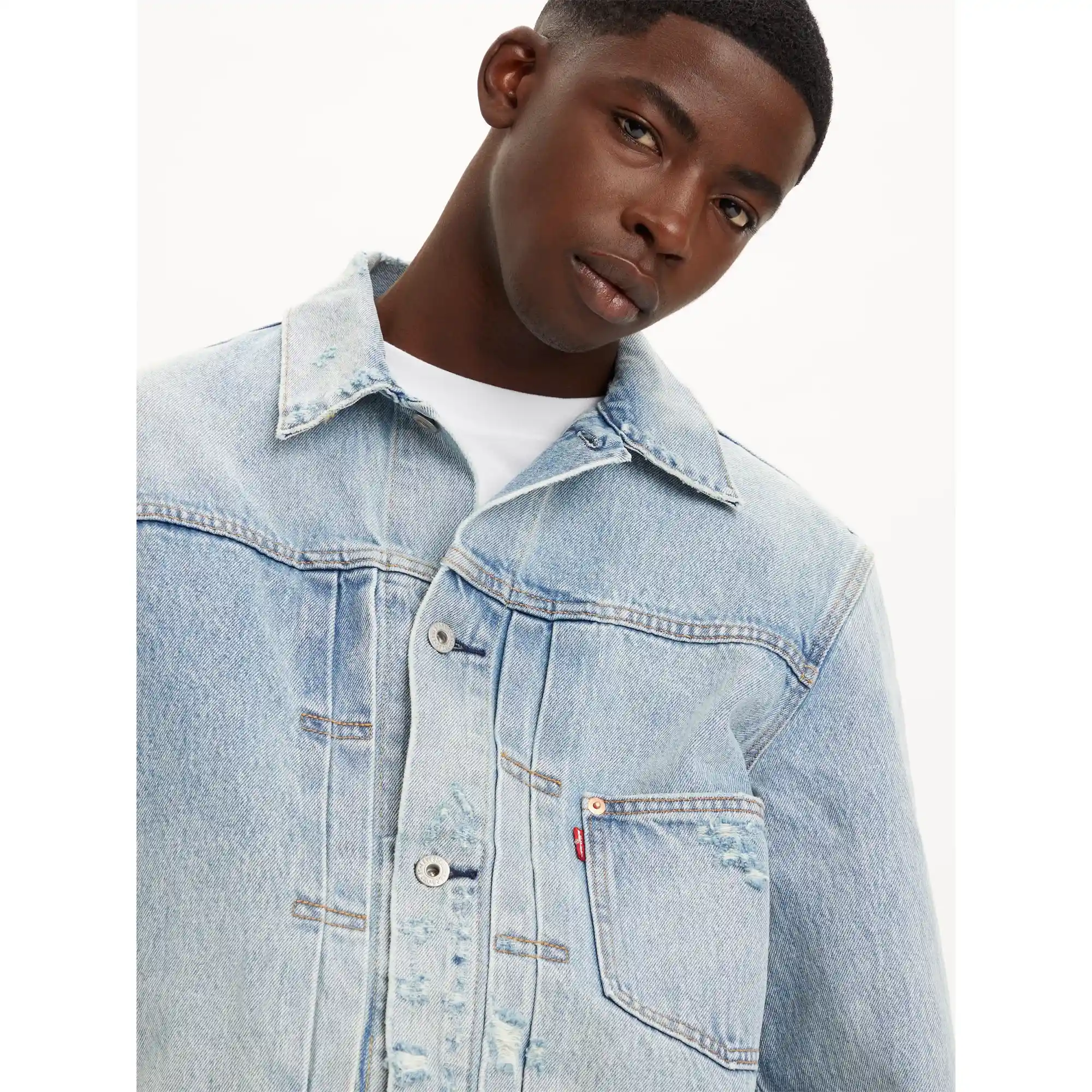 Levi's Type I Trucker, sophomore light wash - Image 3