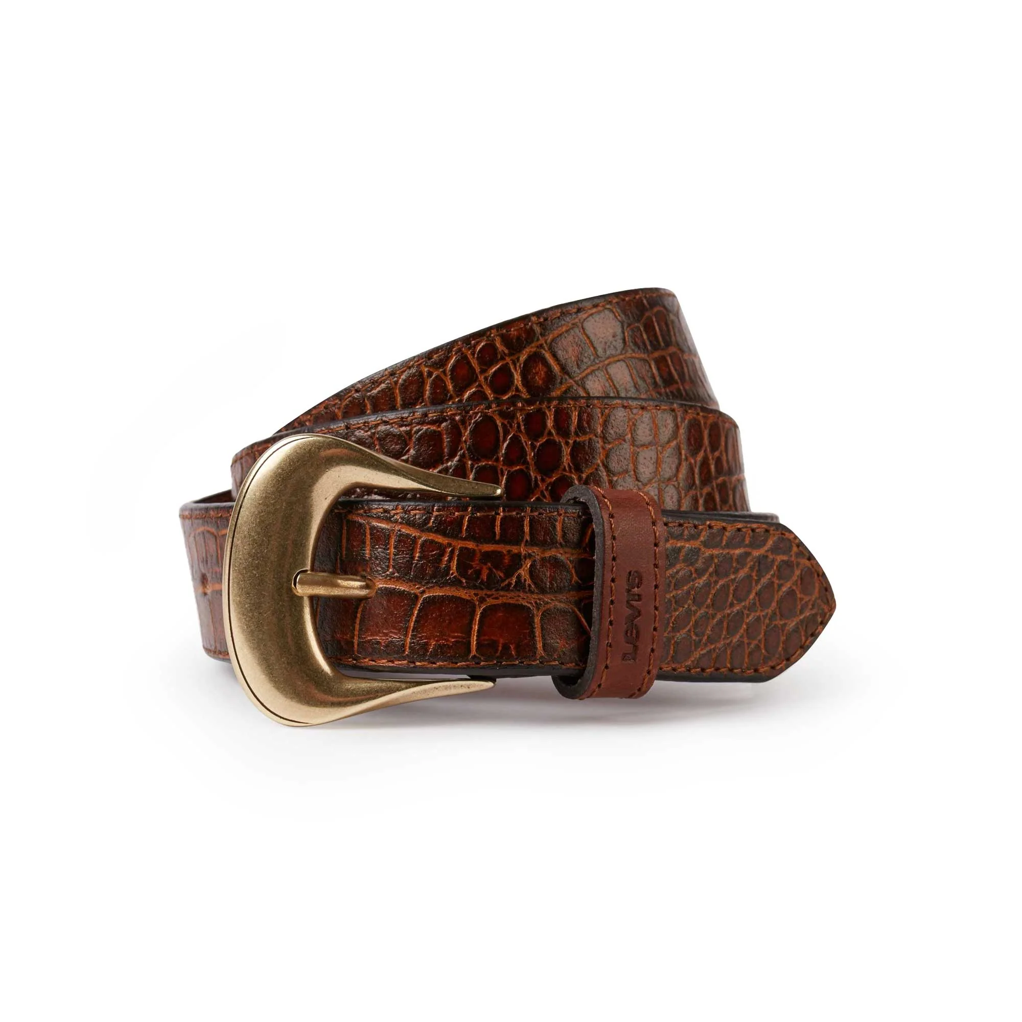 Levi's Vintage Crocodile Emboss Belt