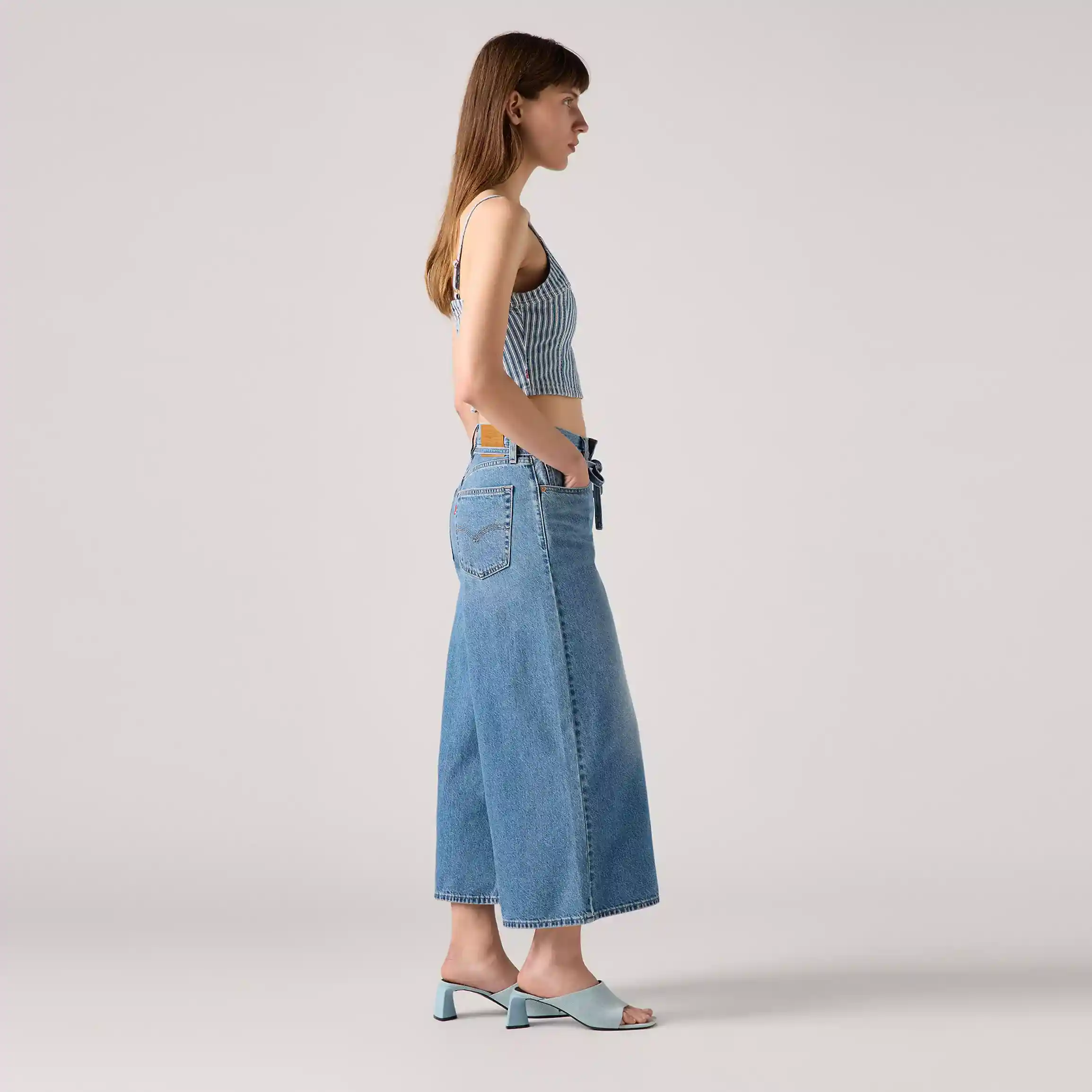 Levi's Womens XL Culotte, hot and cold - Image 4