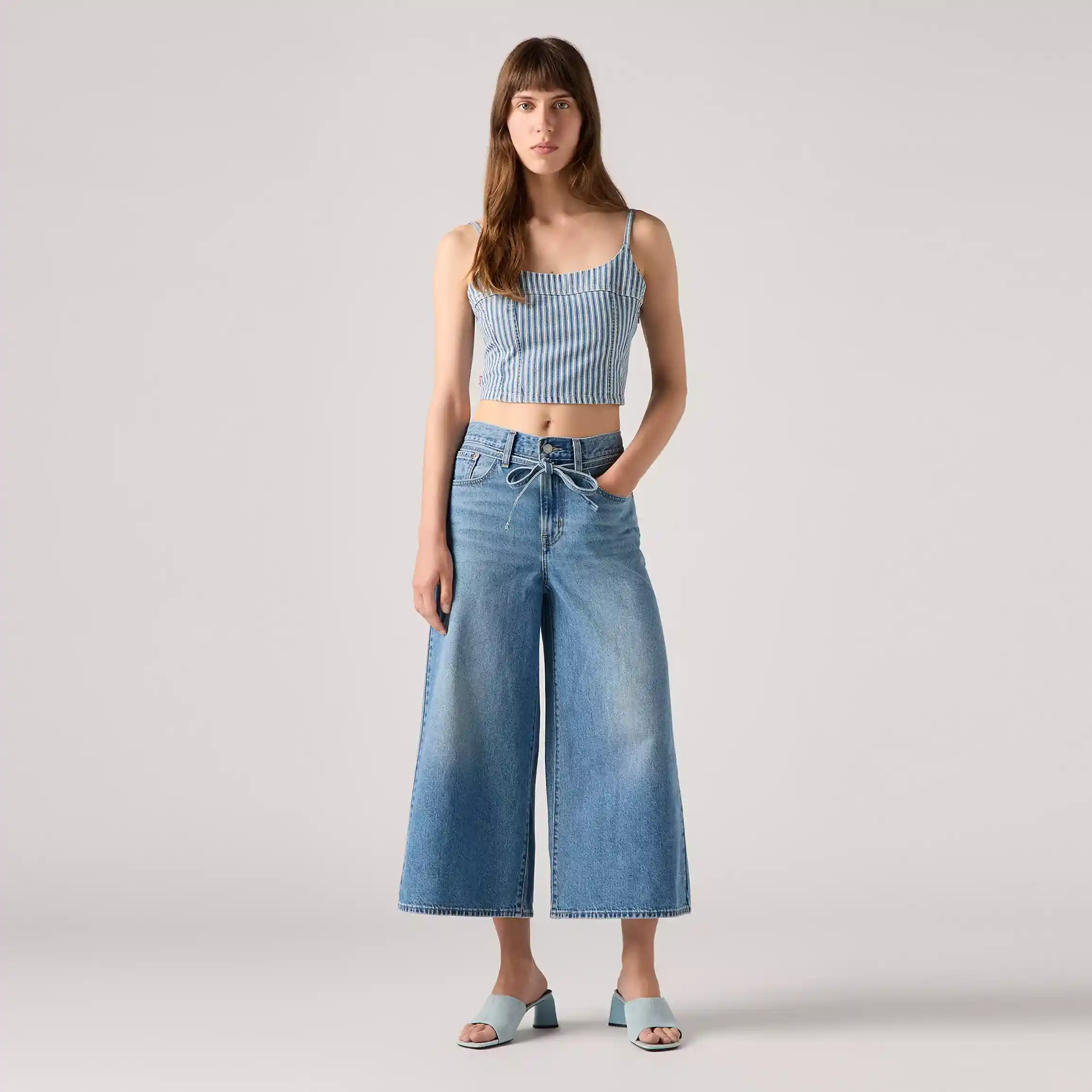Levi's Womens XL Culotte, hot and cold - Image 5