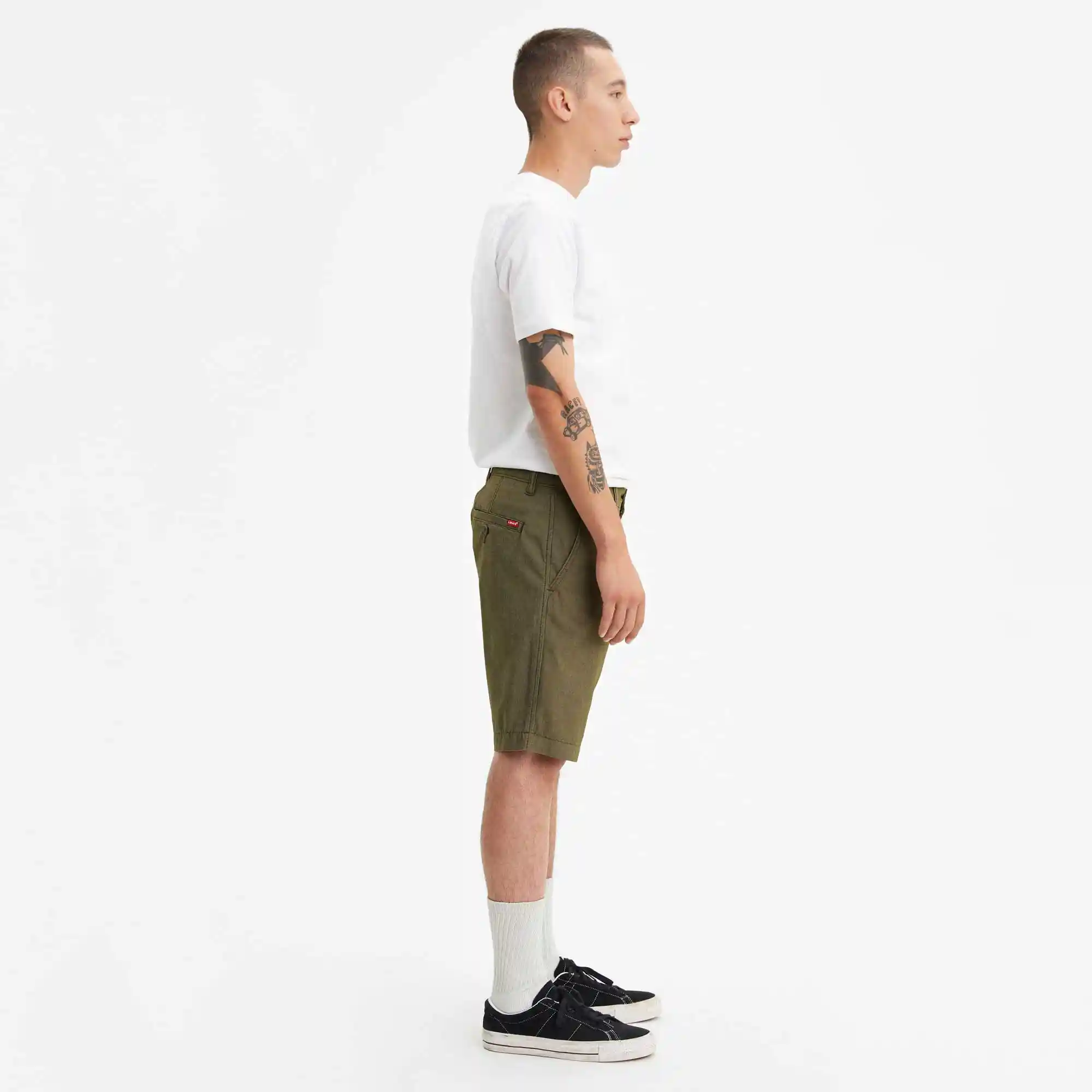 Levi's XX Chino Shorts III, olive night lt wt mi - Image 3