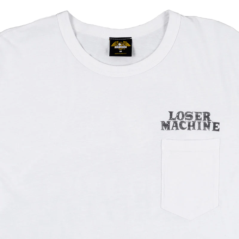 Loser Machine Black Days Old Time Pocket Tee - Image 3