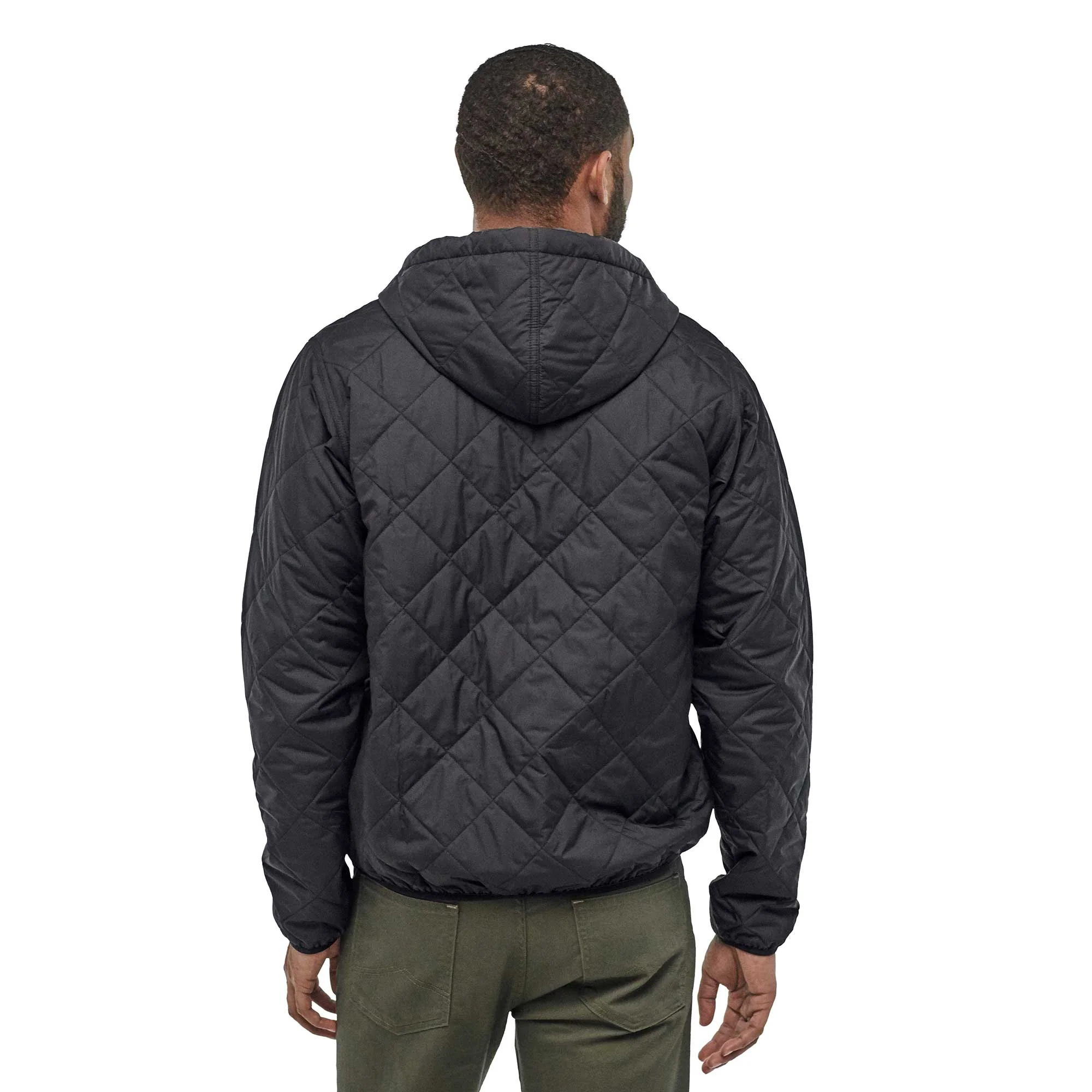 Patagonia Mens Diamond Quilted Bomber Hoody - Image 4