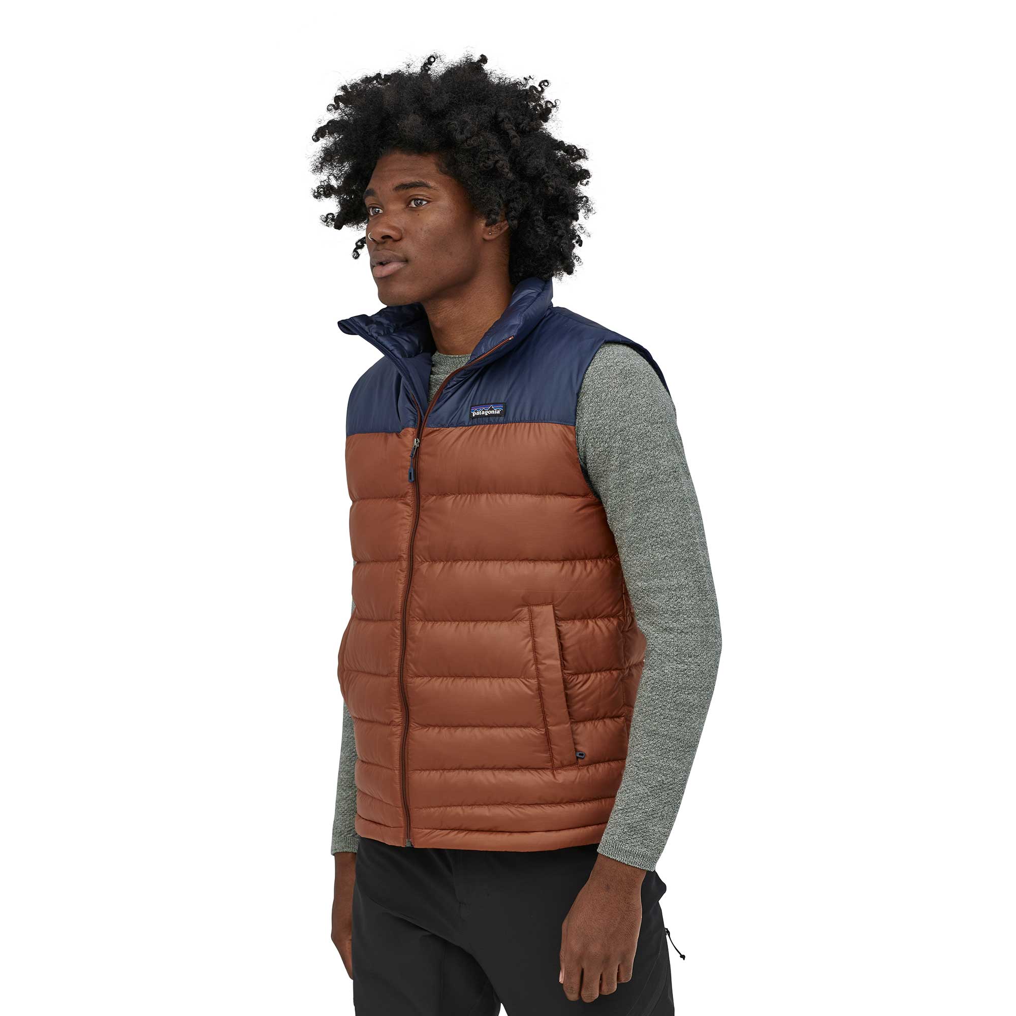 Patagonia Mens Hi-loft Down Vest - Image 2