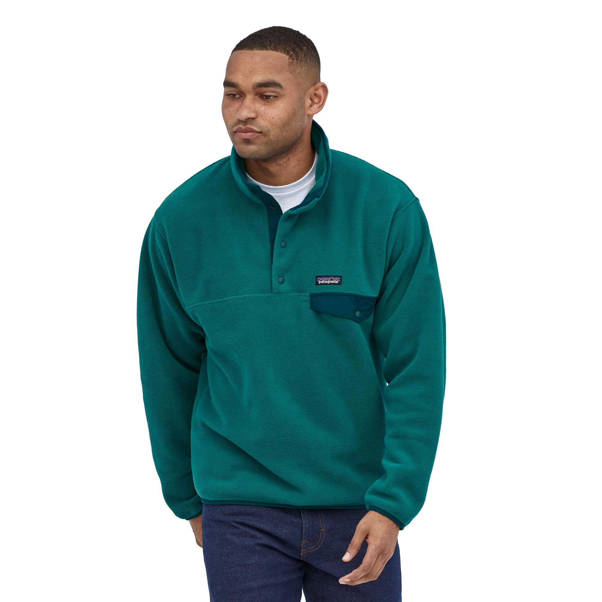 Patagonia Mens Lightweight Synchilla® Snap-t® Pullover - Image 2