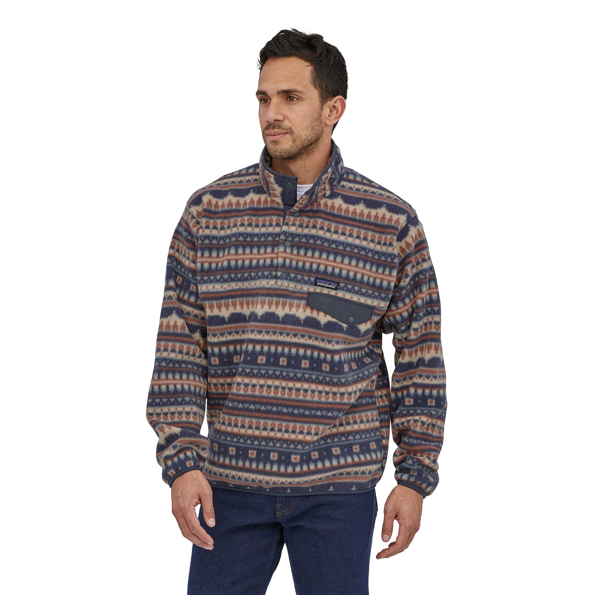 Patagonia Mens Lightweight Synchilla® Snap-t® Pullover - Image 2