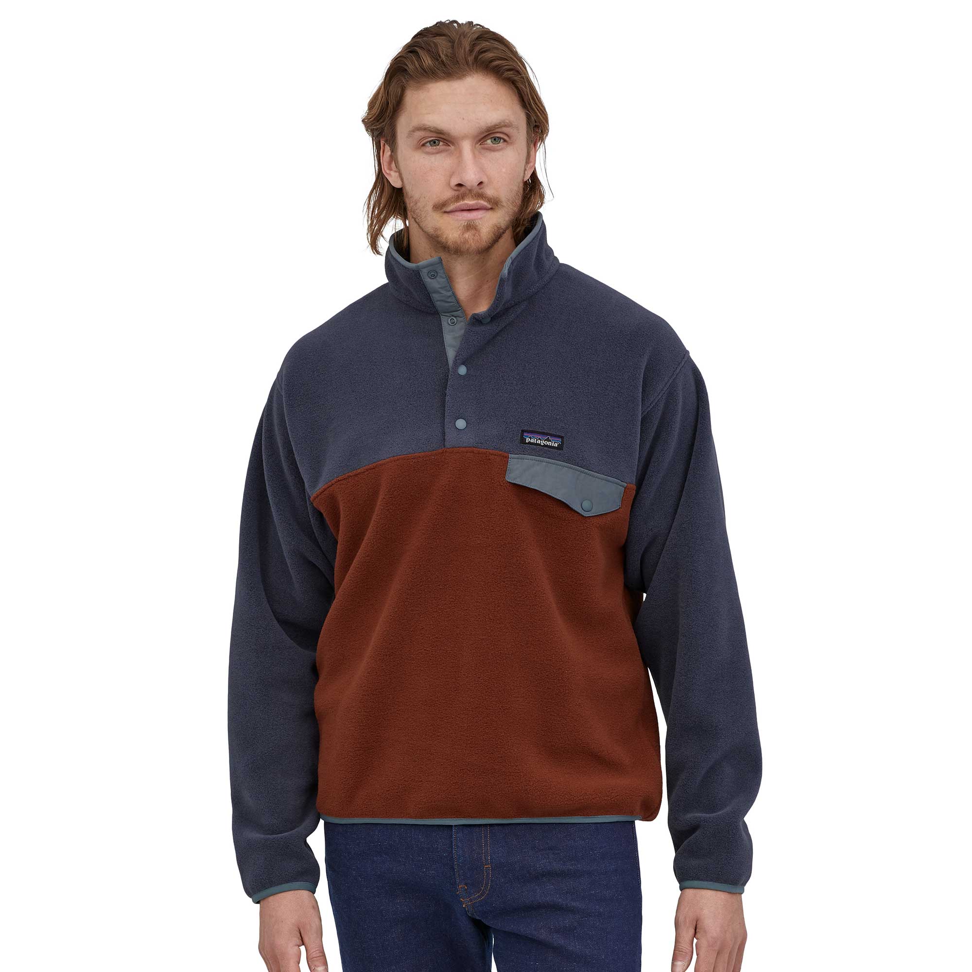 Patagonia Mens Lightweight Synchilla® Snap-t® Pullover - Image 2