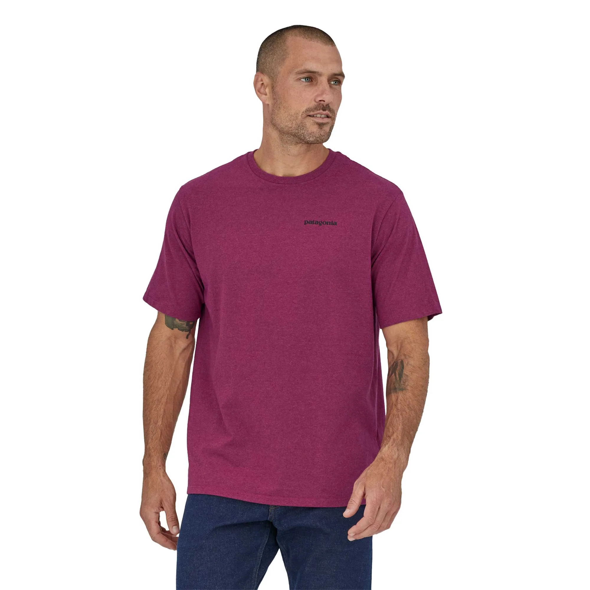 Patagonia Mens P-6 Logo Responsibili-tee® - Image 2