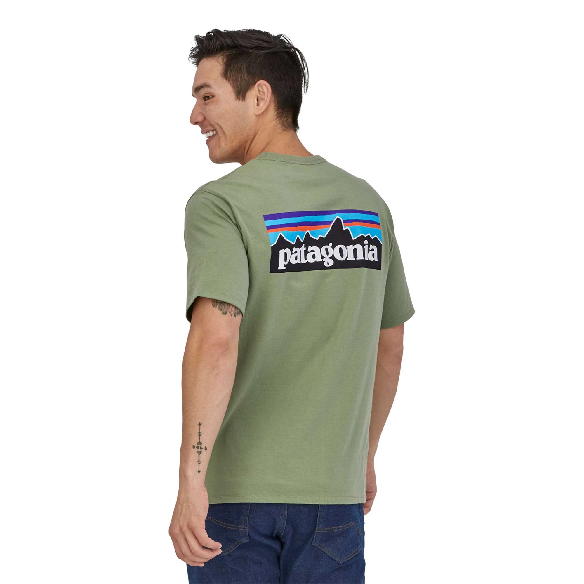 Patagonia Mens P-6 Logo Responsibili-tee® - Image 3