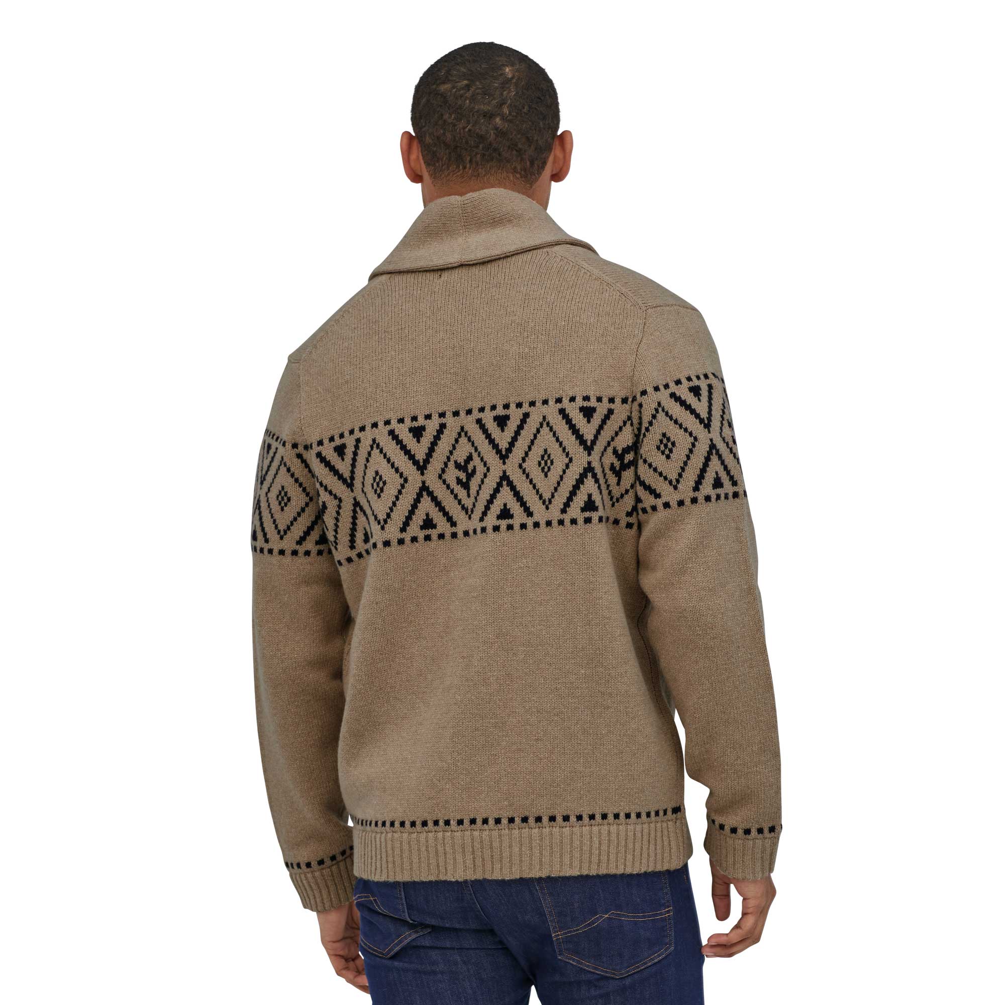 Patagonia Mens Recycled Wool Shawl-collar Cardigan - Image 3