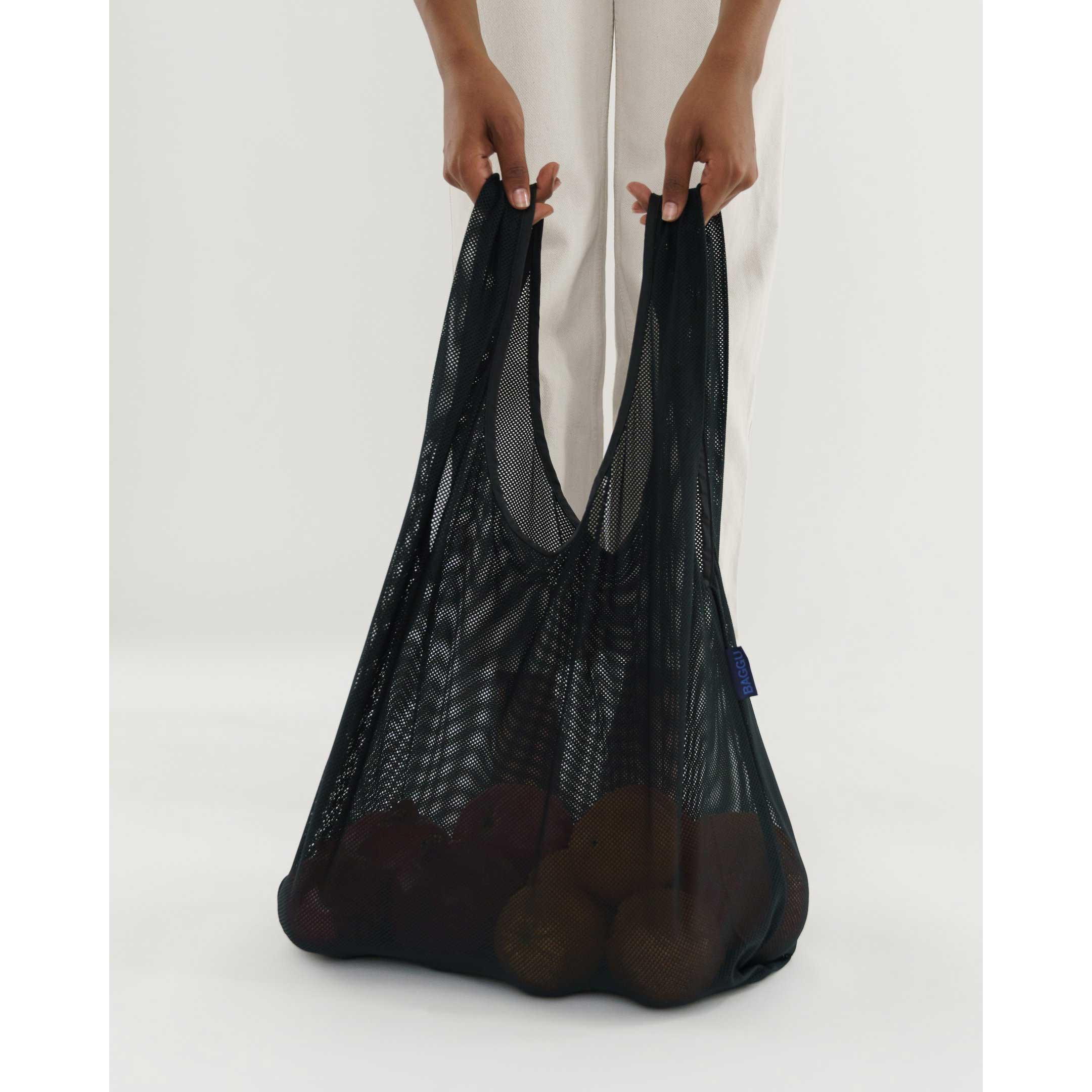 Mesh Baggu, black - Image 4
