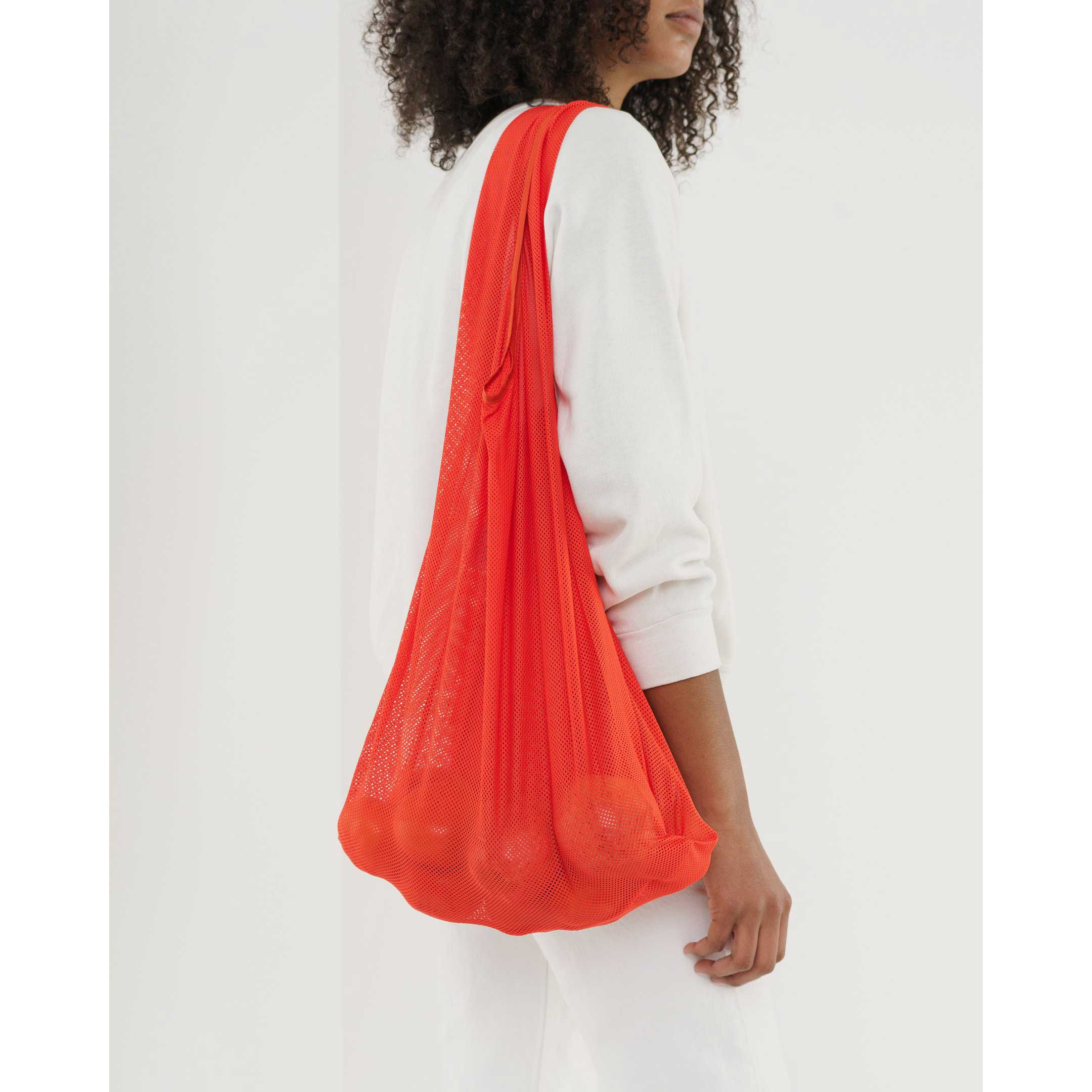 Mesh Baggu, tomato - Image 2