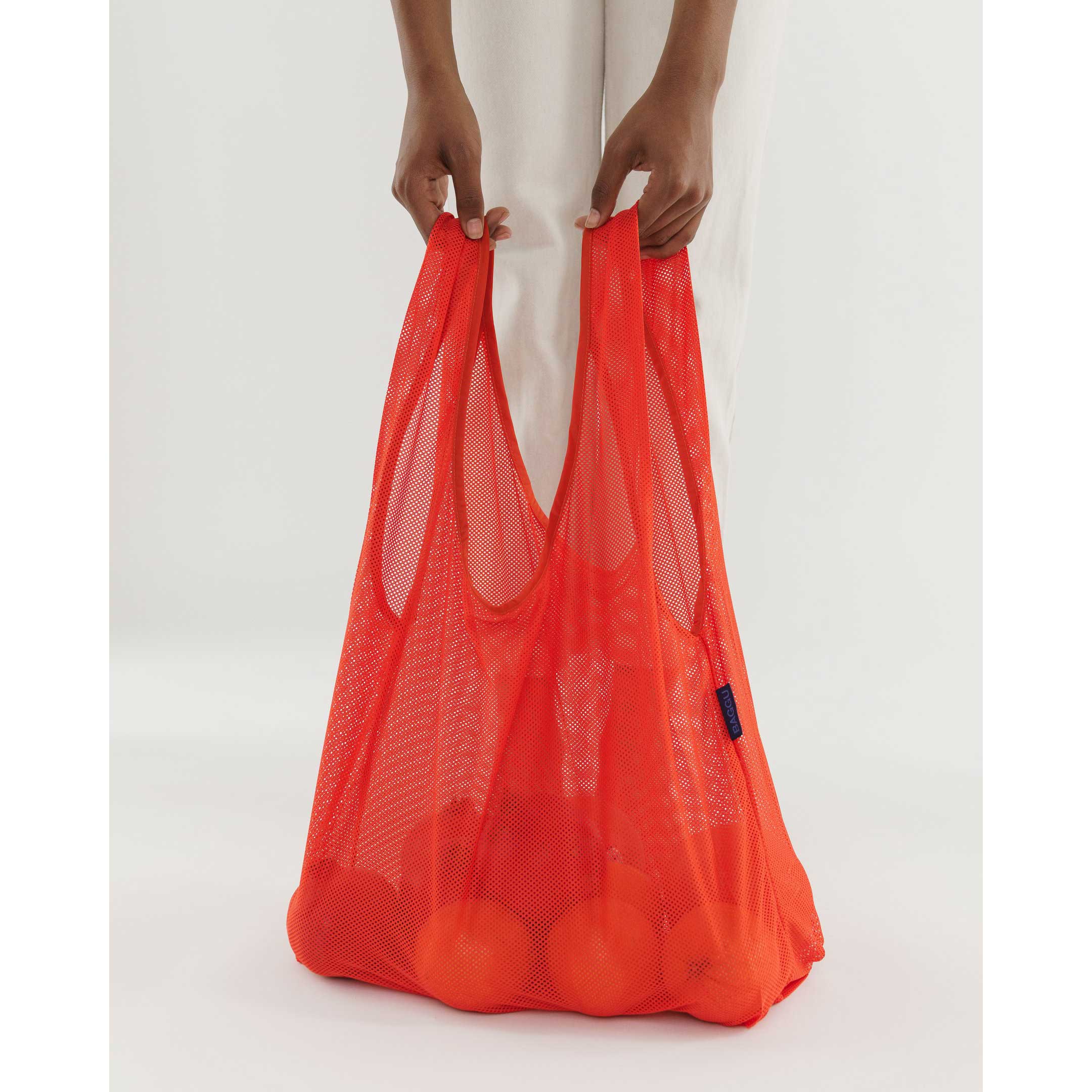 Mesh Baggu, tomato - Image 4
