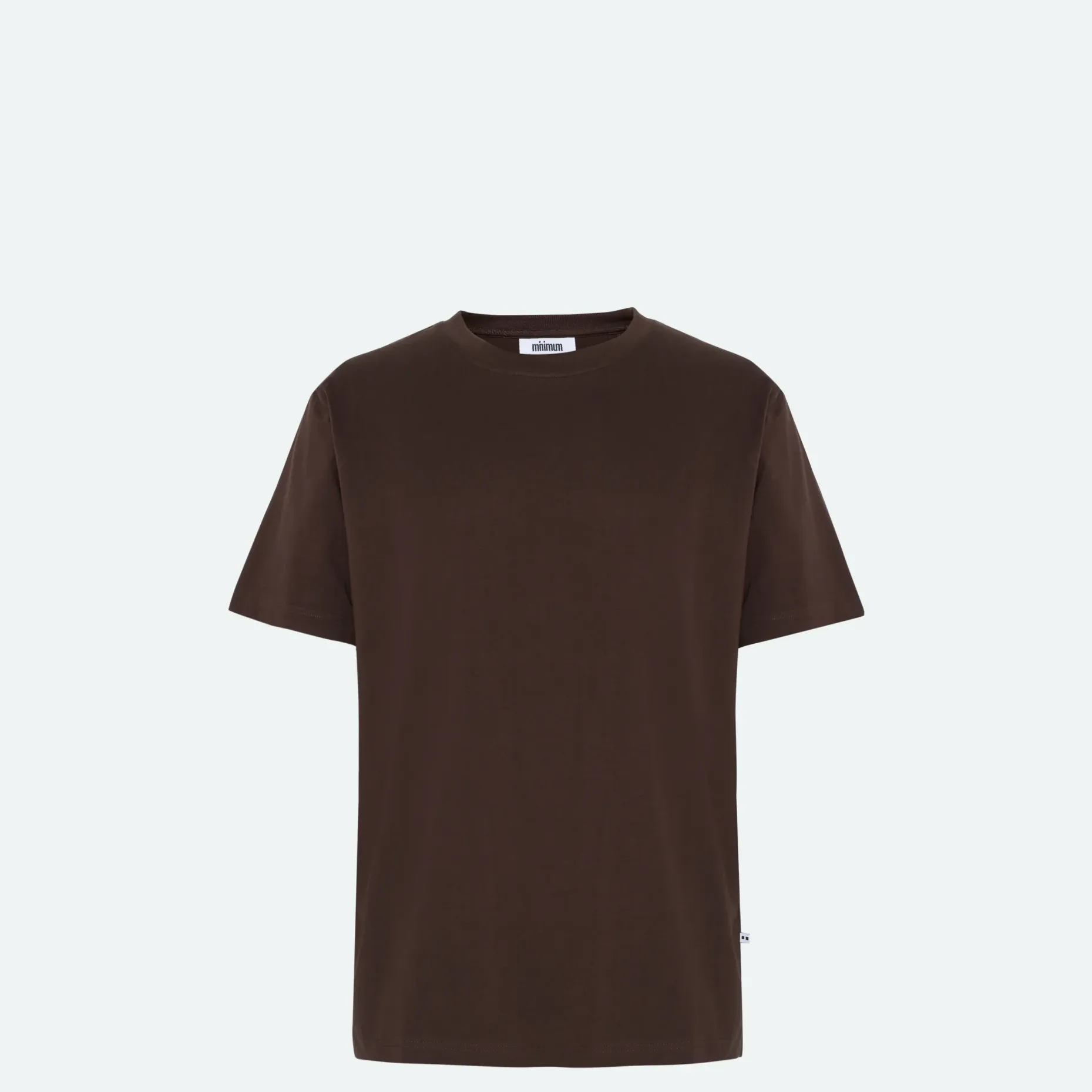 Minimum Aarhus Tee, seal brown