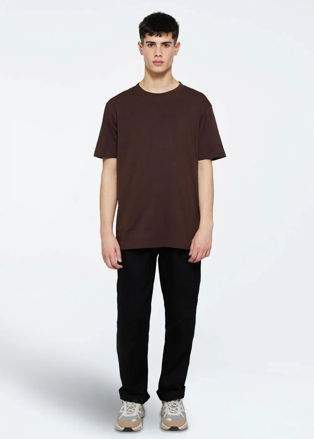 Minimum Aarhus Tee, seal brown - Image 2