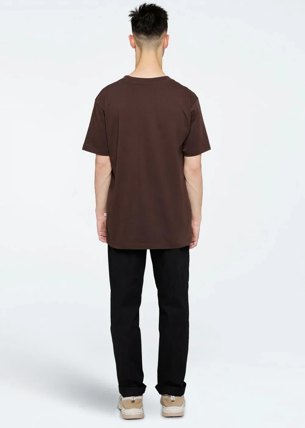Minimum Aarhus Tee, seal brown - Image 3