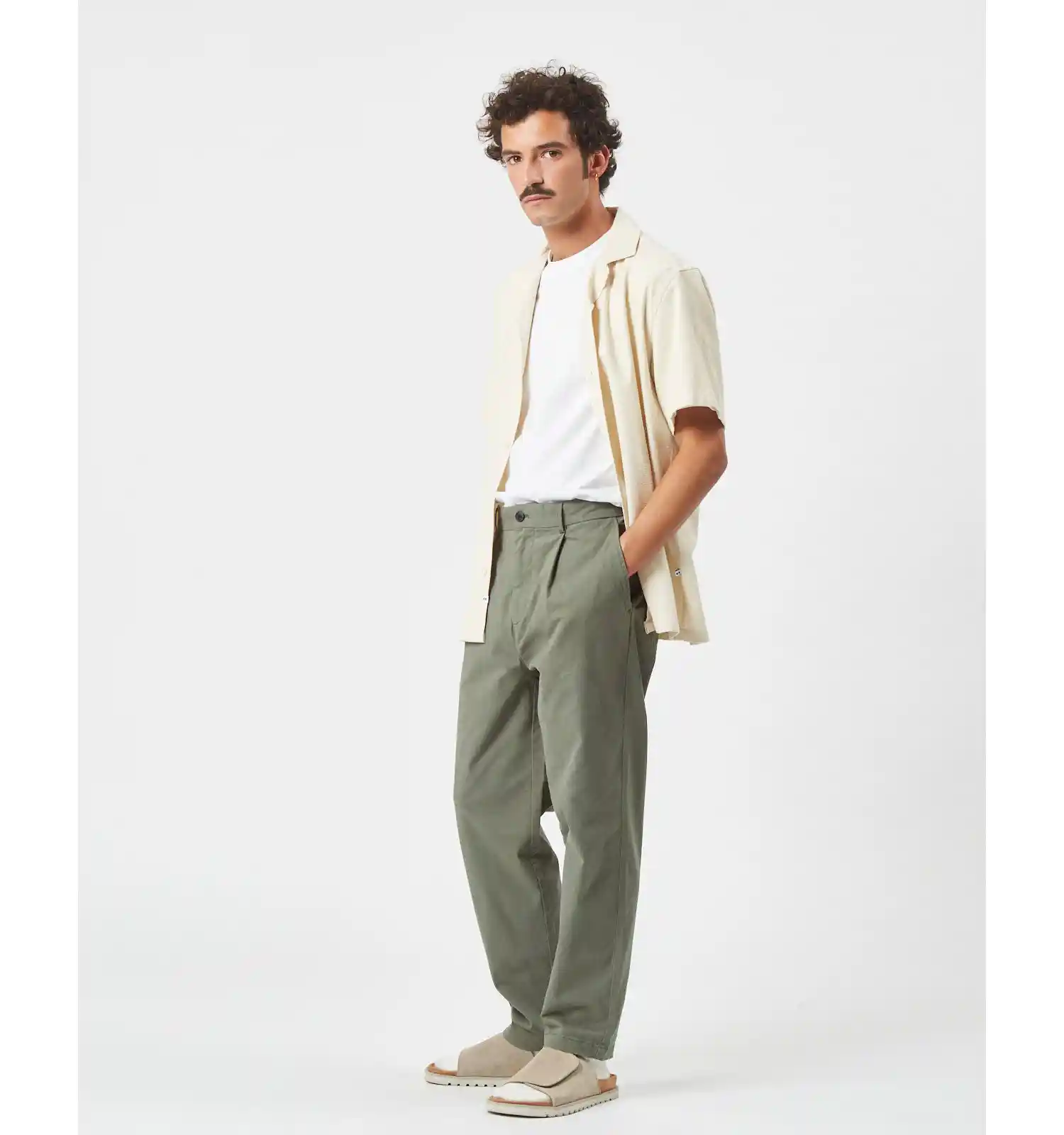Minimum Bertils Casual Pant, beetle - Image 3
