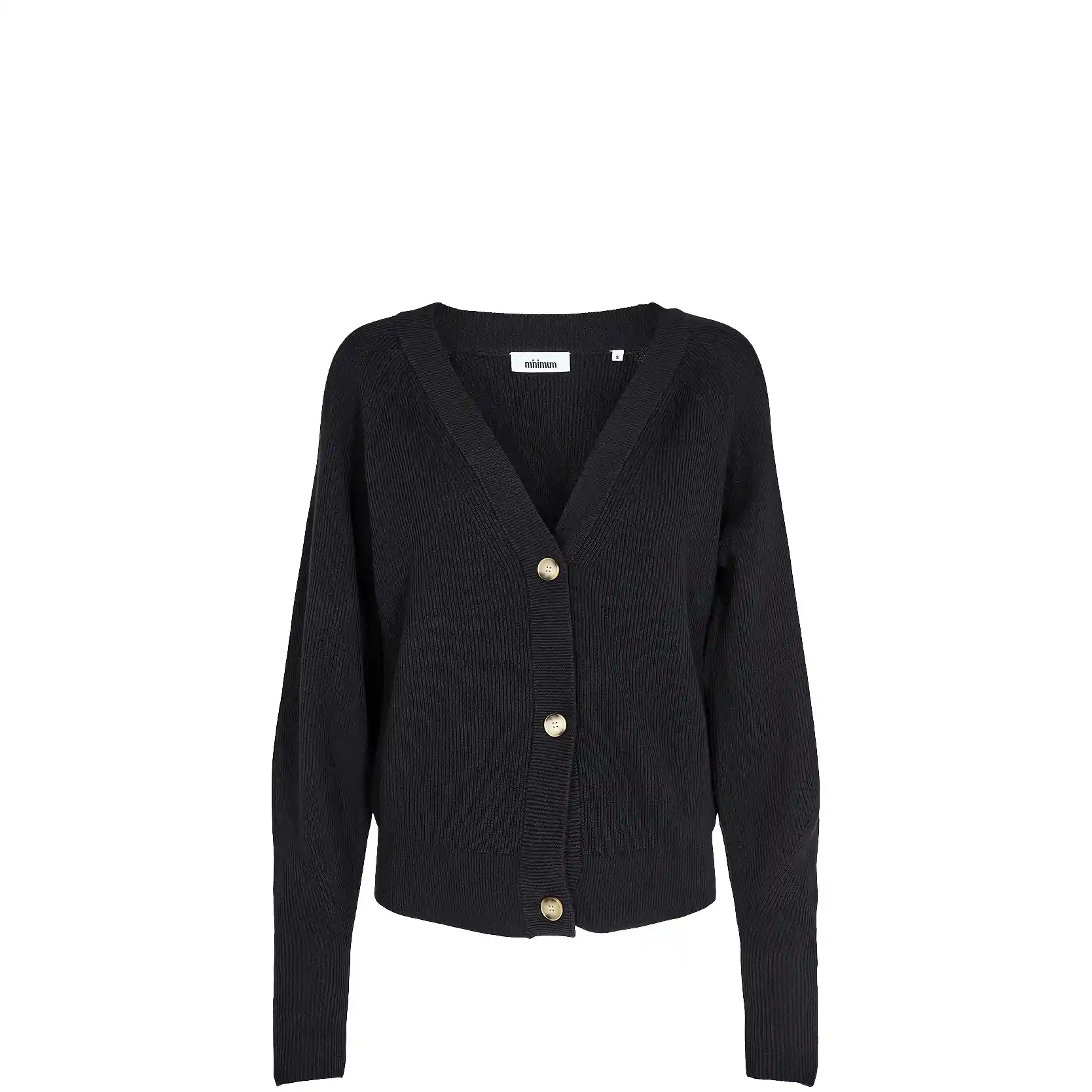 Minimum Womens Cardine Cardigan, black