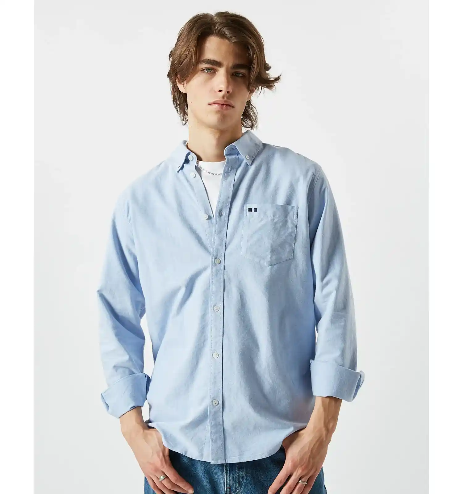Minimum Charming 2.0 Long Sleeved Shirt, light blue - Image 2