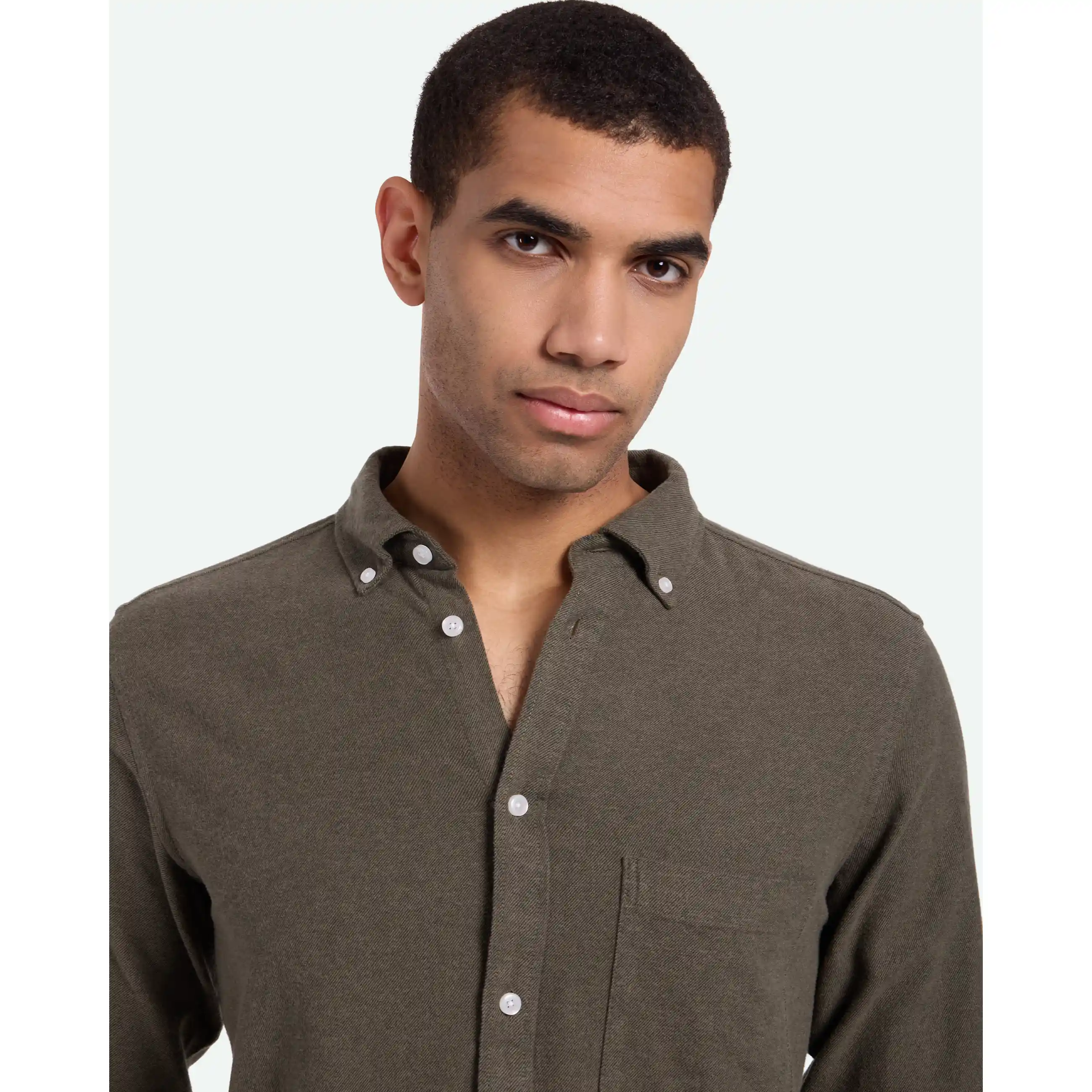 Minimum Colt Long Sleeve Shirt, rosin - Image 4