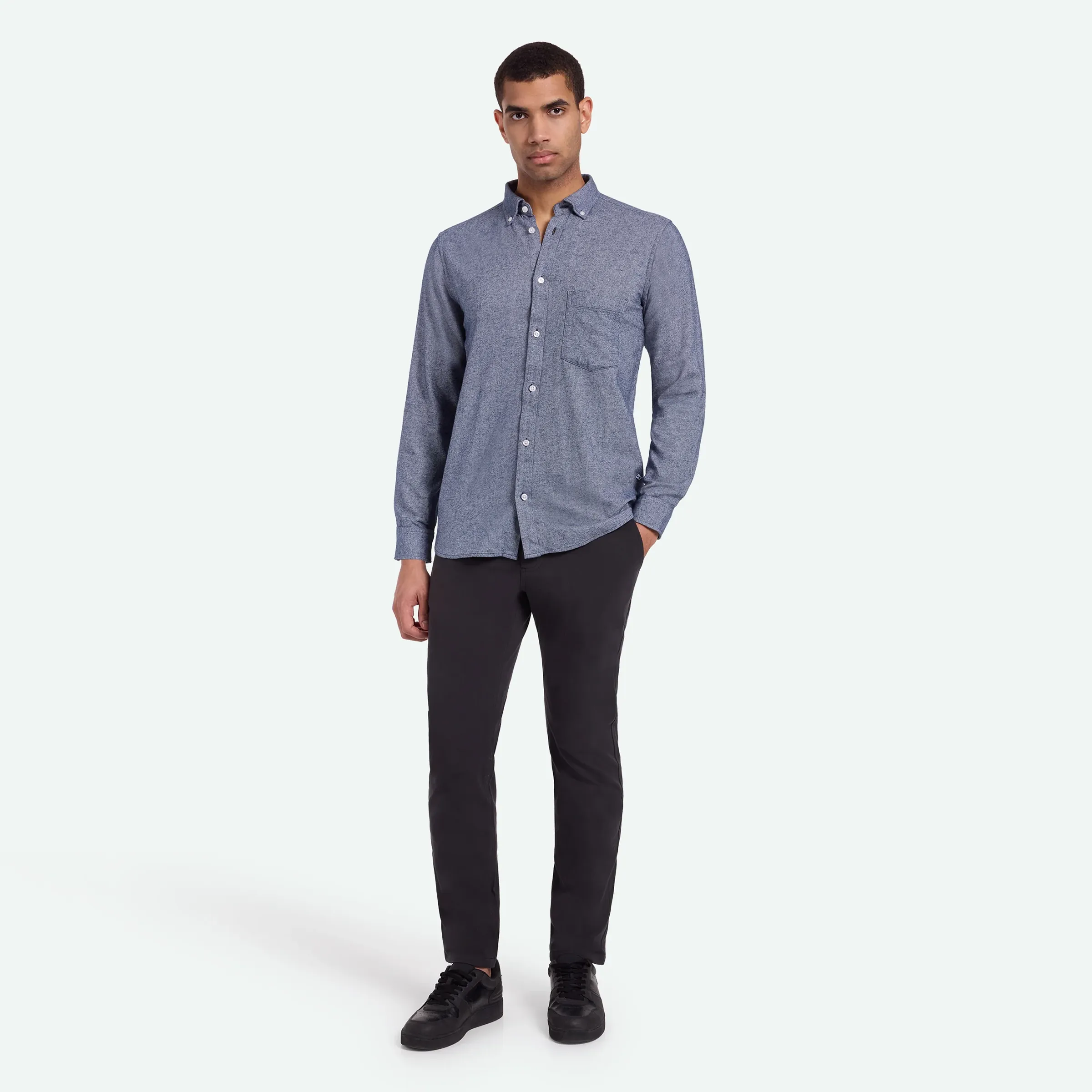 Minimum Colt Shirt, navy blazer - Image 3