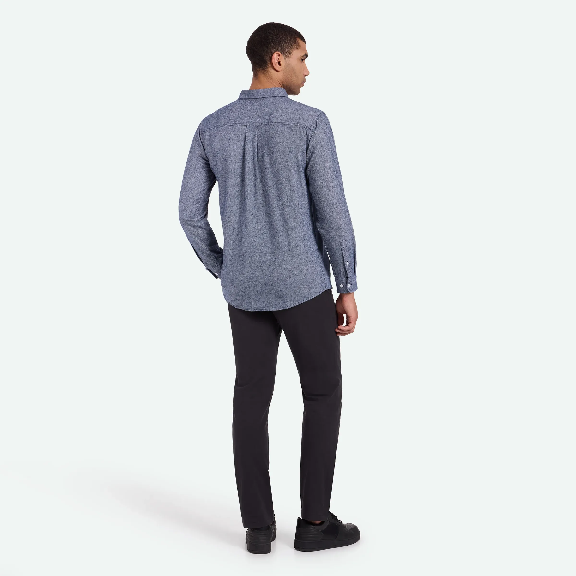 Minimum Colt Shirt, navy blazer - Image 4