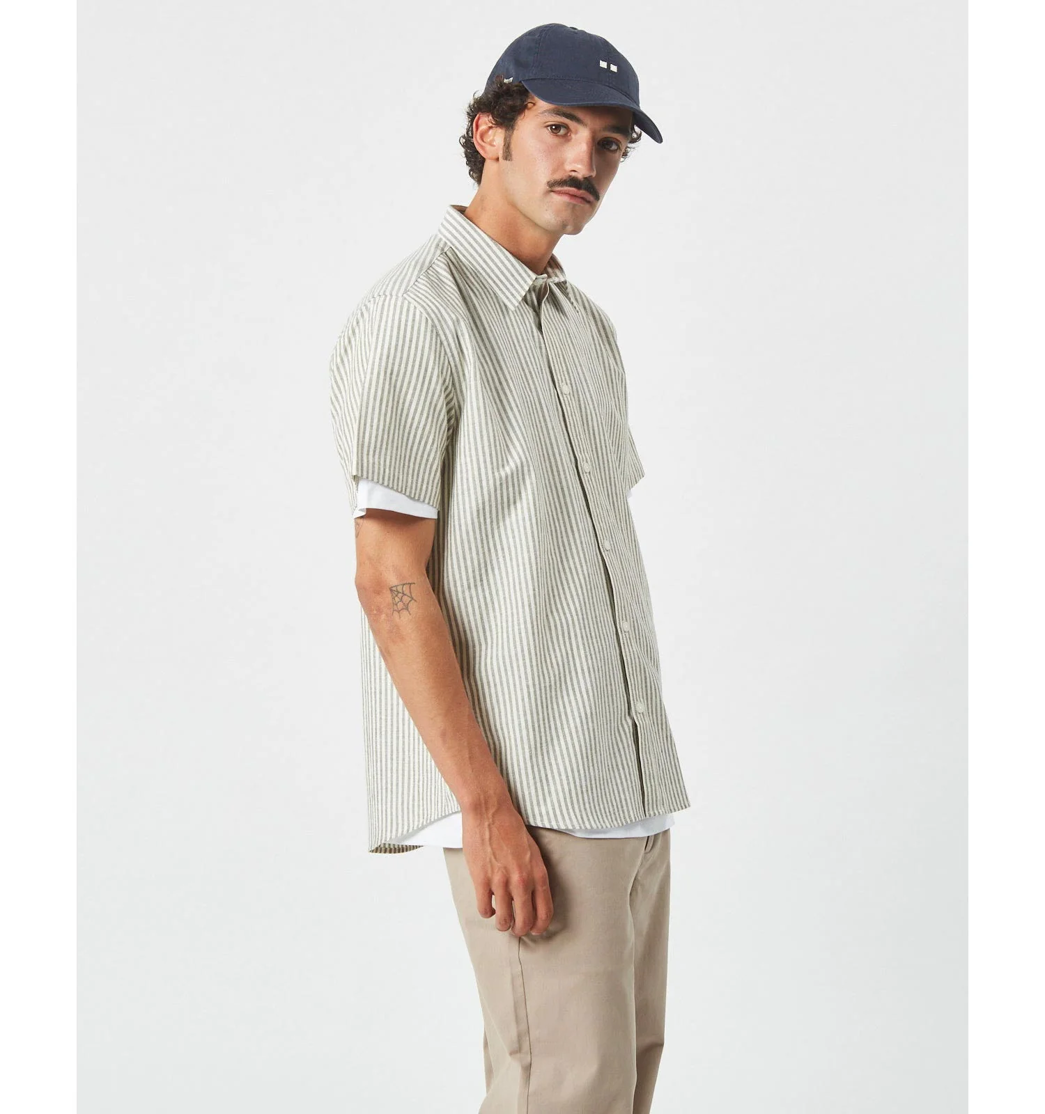 Minimum Eric Short Sleeve Striped Shirt - Image 7