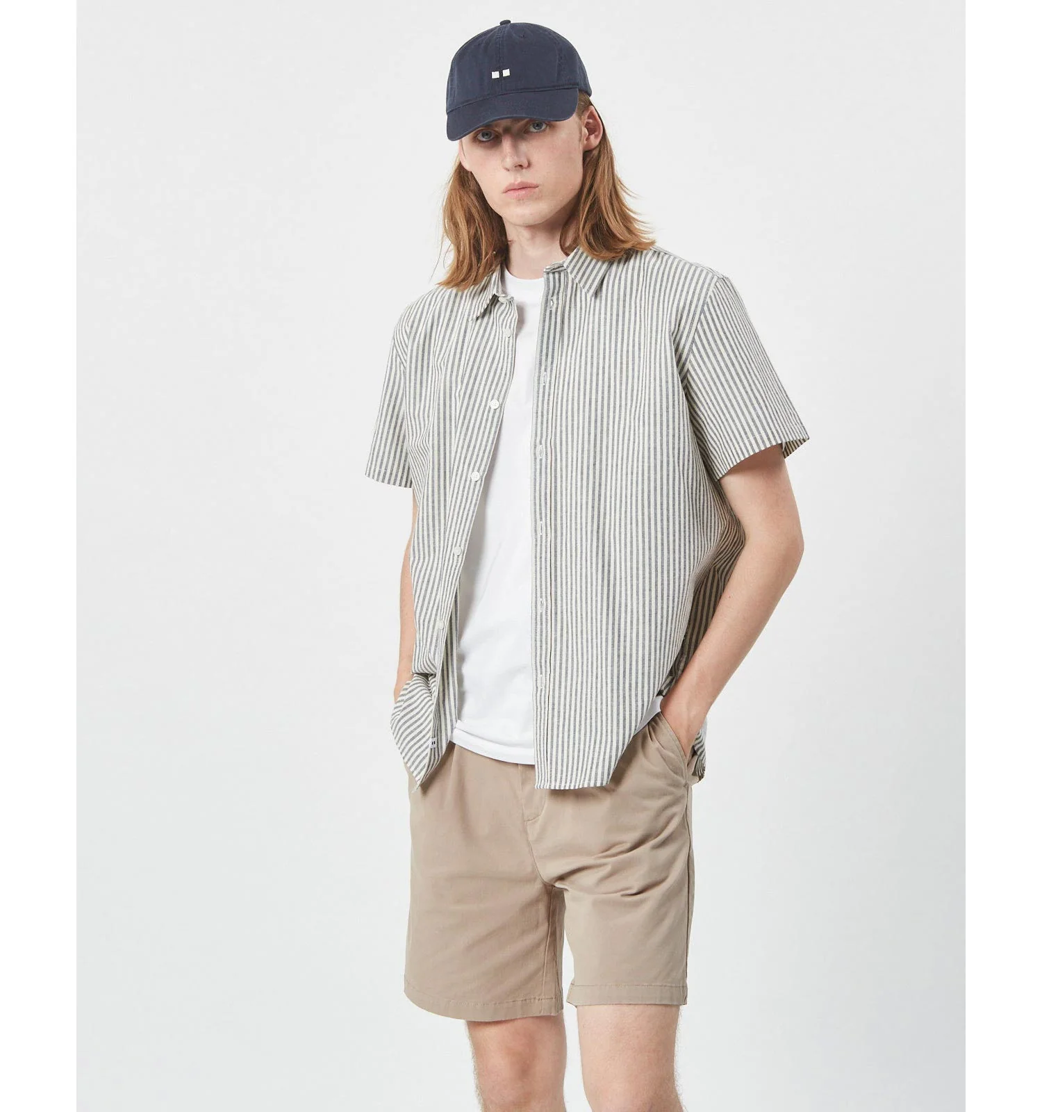 Minimum Eric Short Sleeve Striped Shirt - Image 2
