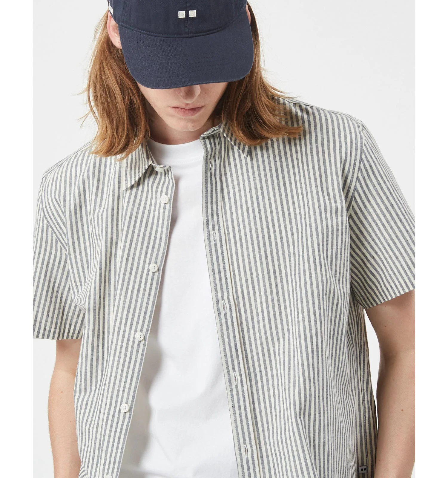 Minimum Eric Short Sleeve Striped Shirt - Image 6