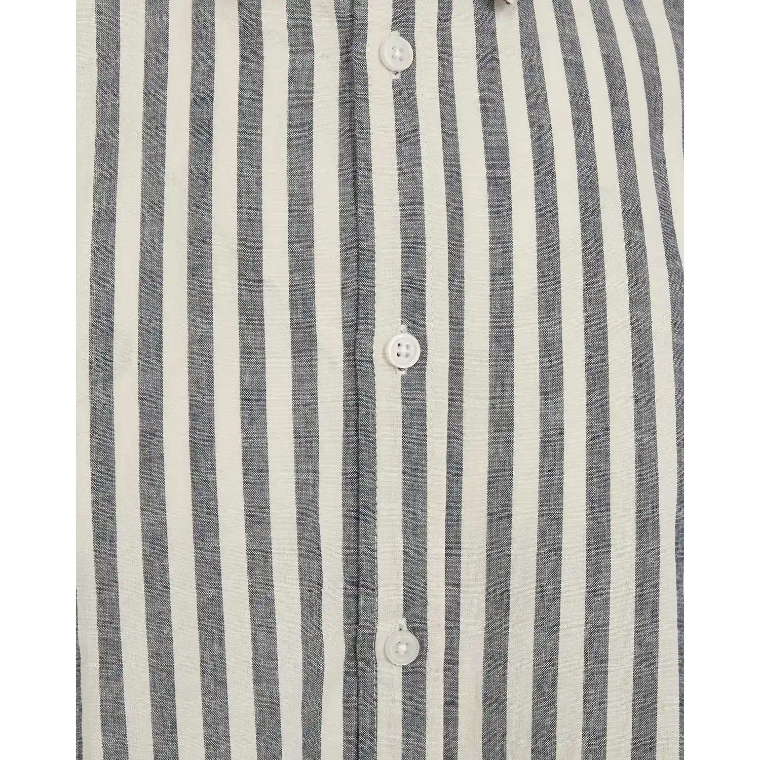 Minimum Eric Short Sleeved Shirt, navy blazer - Image 2