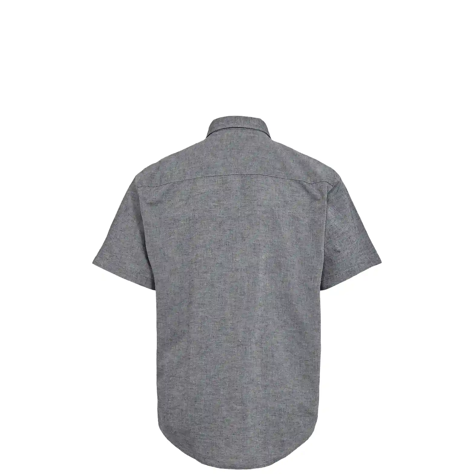 Minimum Eric Short Sleeved Shirt, navy blazer melange - Image 2