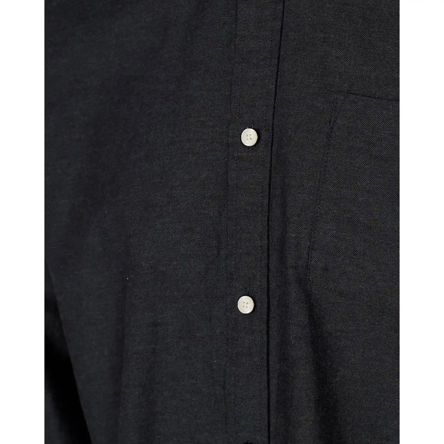 Minimum Jay 3.0 Longsleeve Shirt, black/grey melange - Image 4