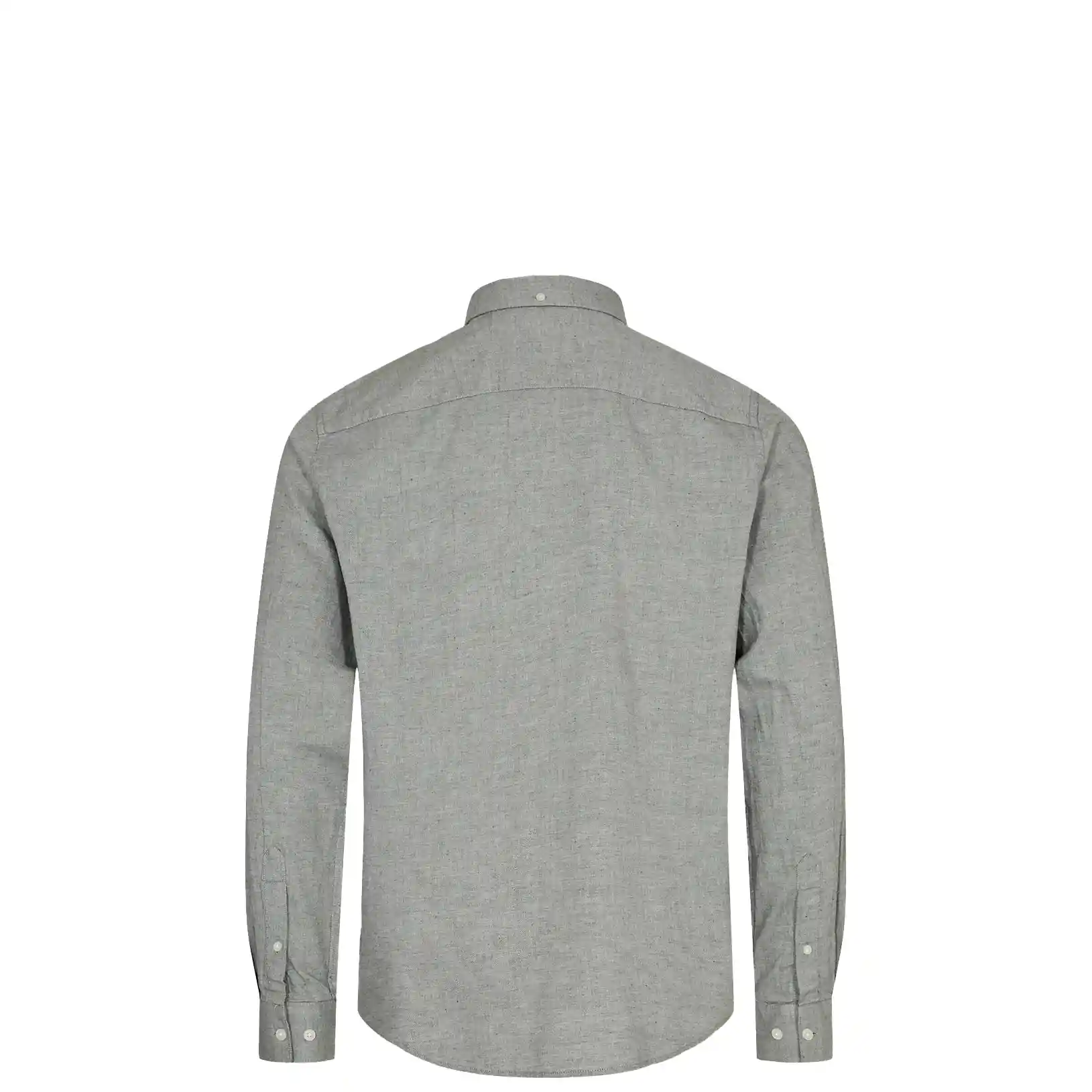 Minimum Jay 3.0 Longsleeve Shirt, laurel wreath melange - Image 4