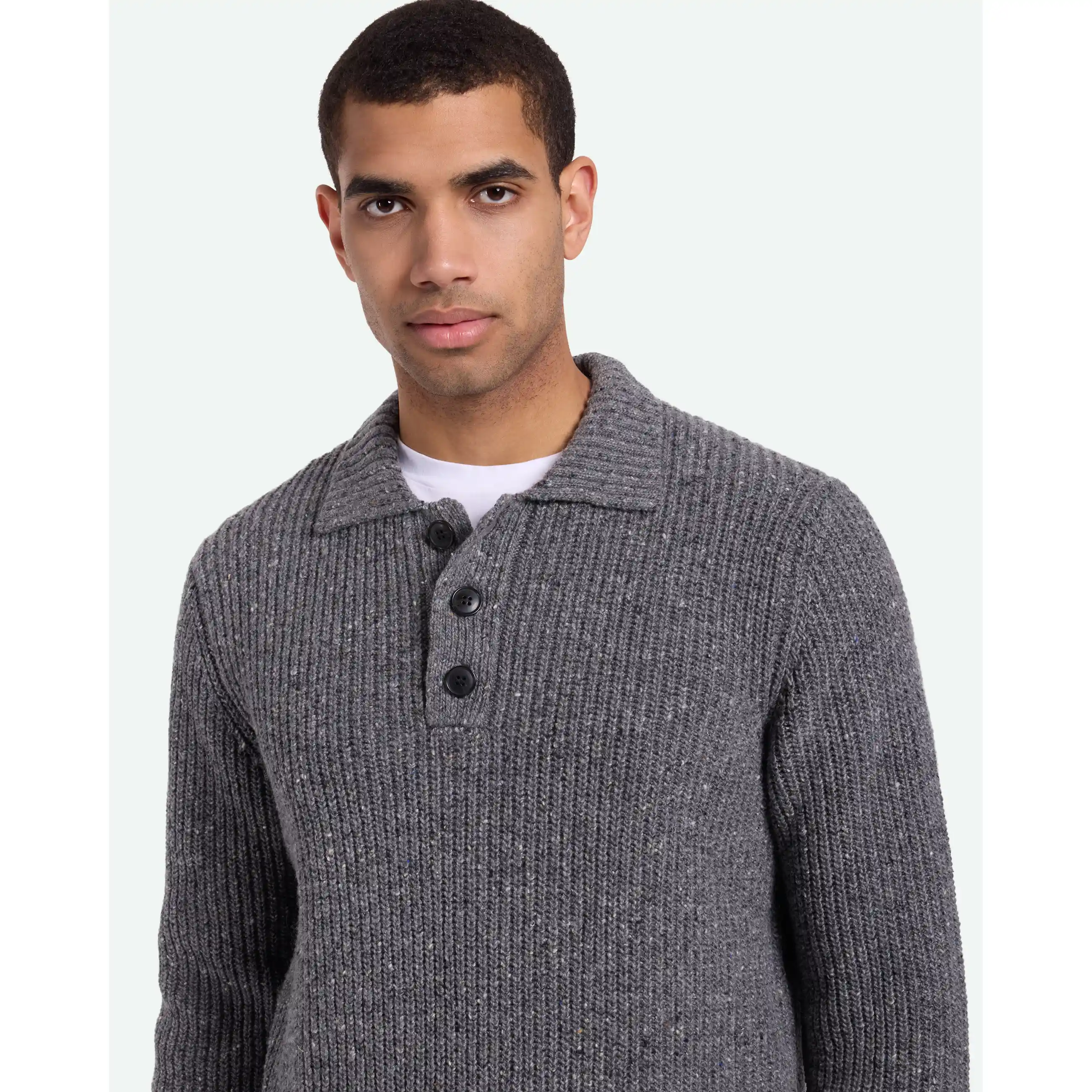 Minimum Lorey Jumper, grey melange - Image 2