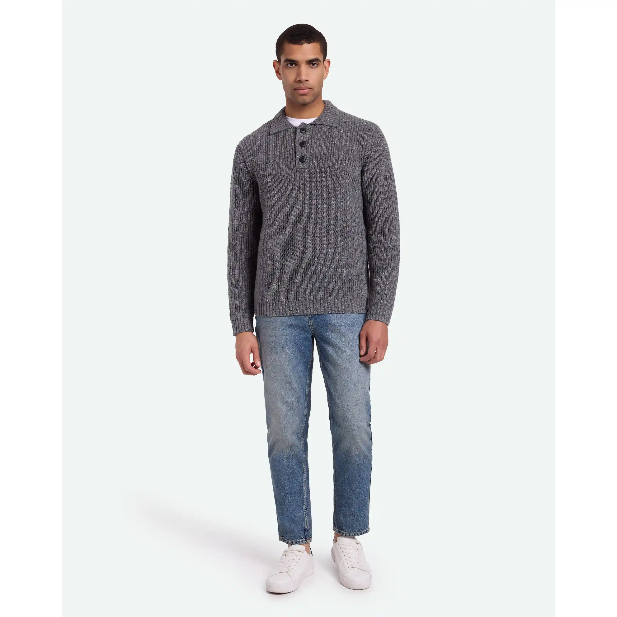 Minimum Lorey Jumper, grey melange - Image 3
