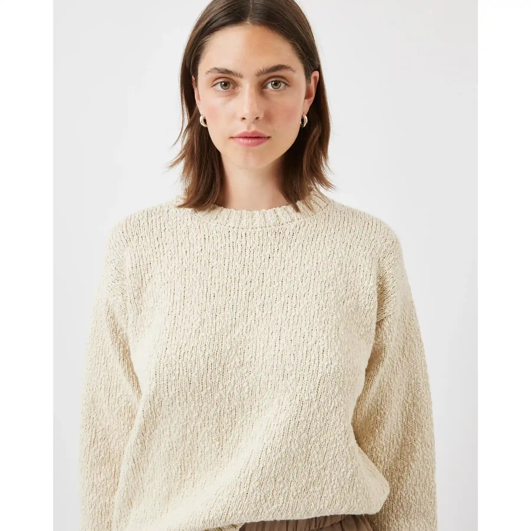 Minimum Womens Mavis Jumper, brown rice - Image 3