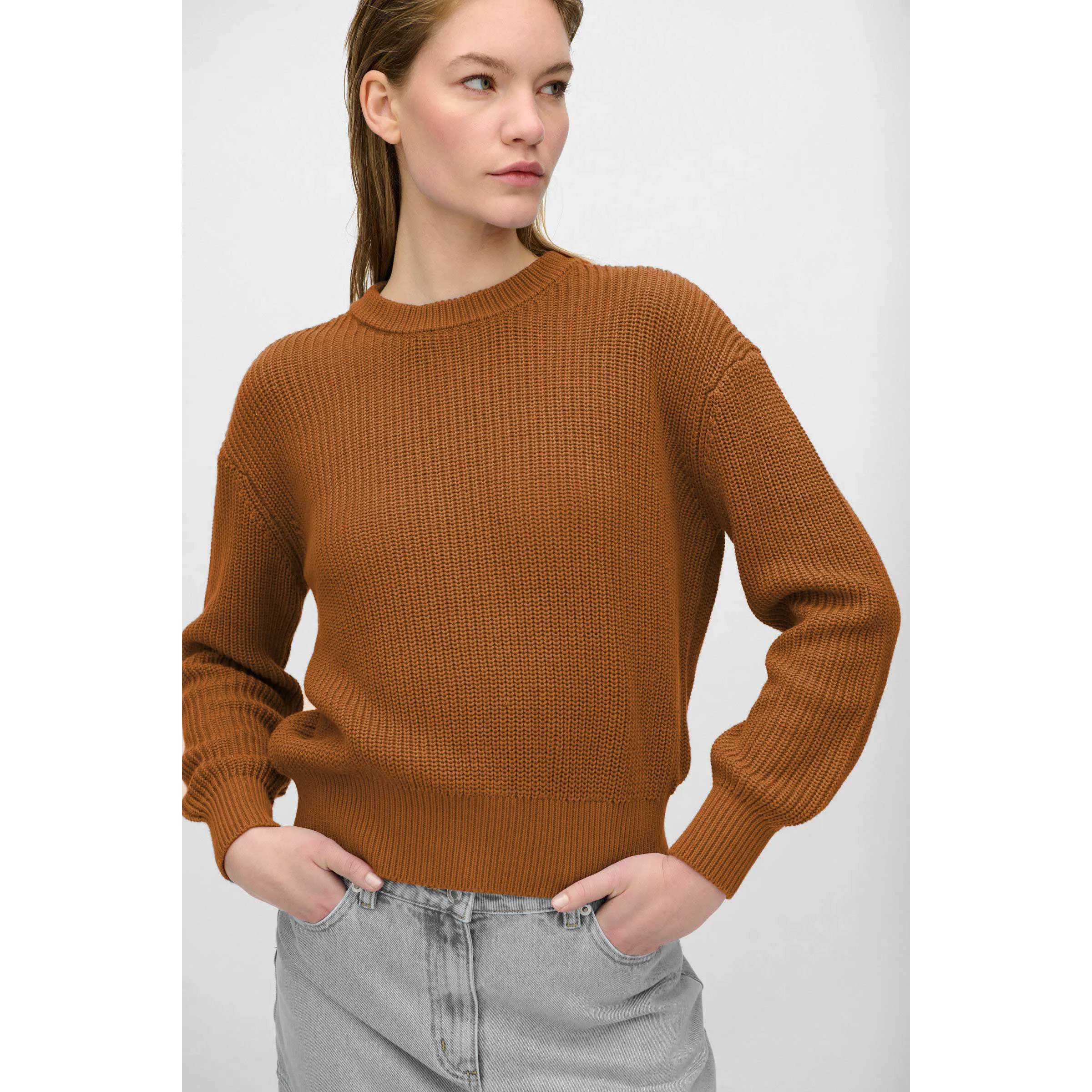 Minimum Womens Mikala Jumper, cashew - Image 2