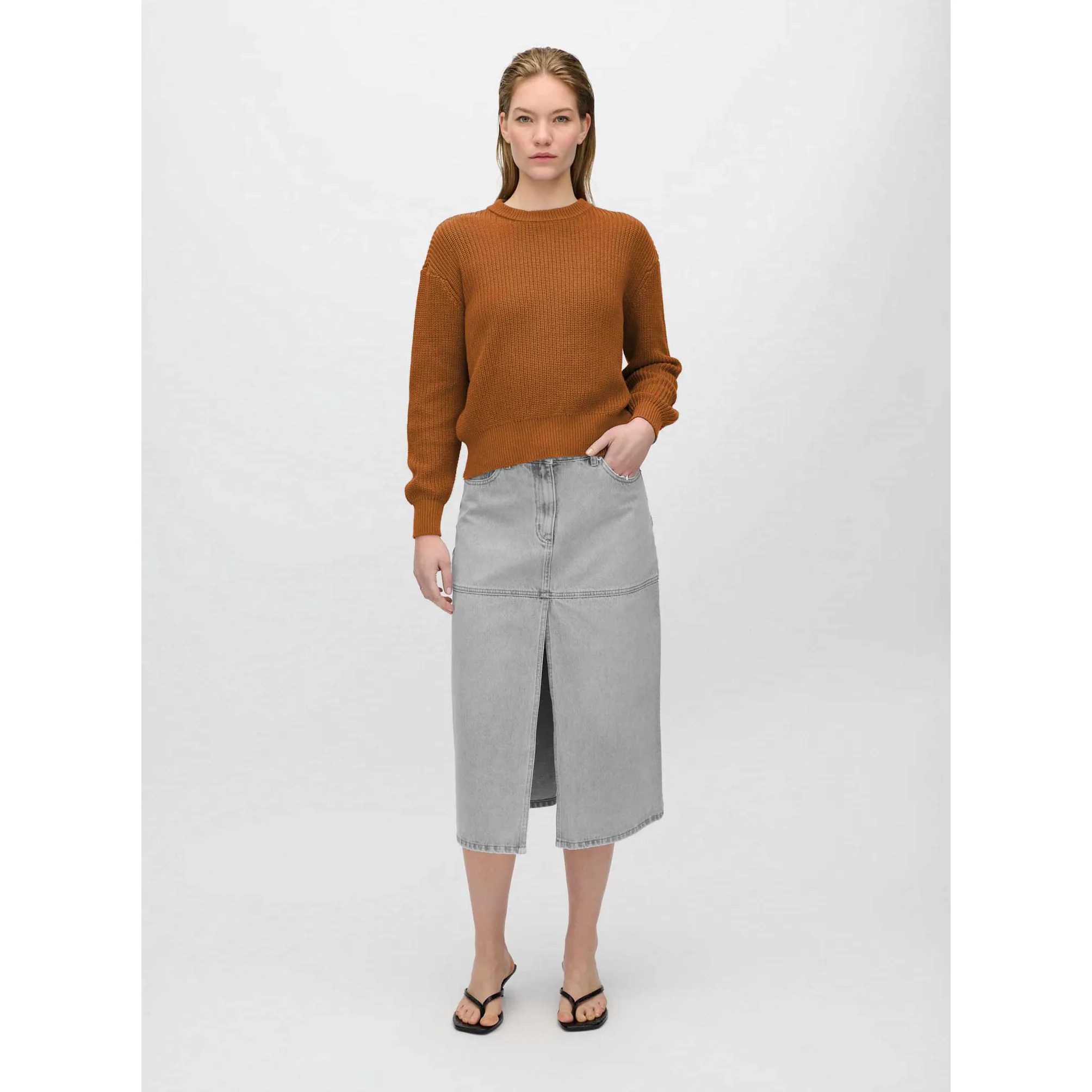 Minimum Womens Mikala Jumper, cashew - Image 3