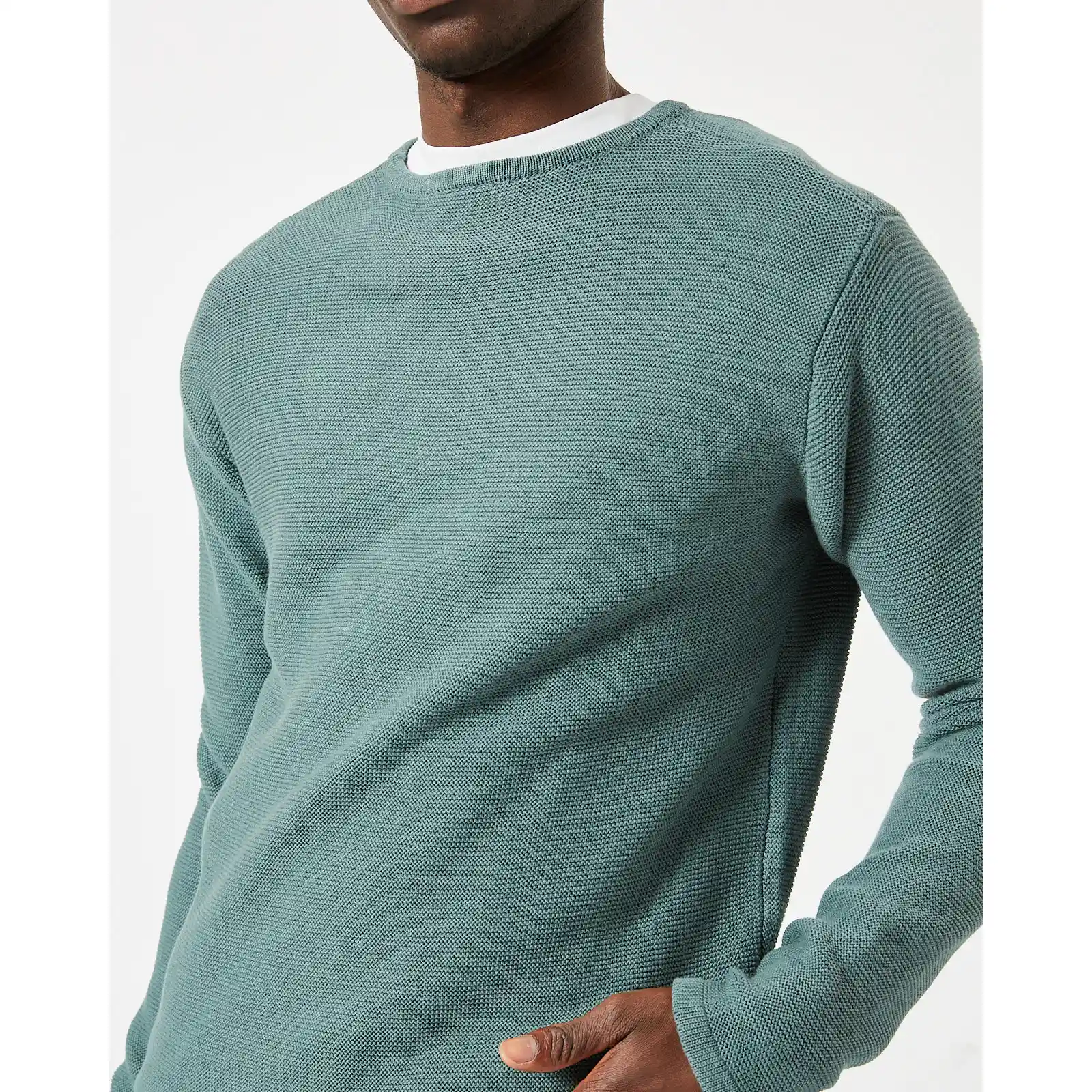 Minimum Oles Jumper, silver pine - Image 4