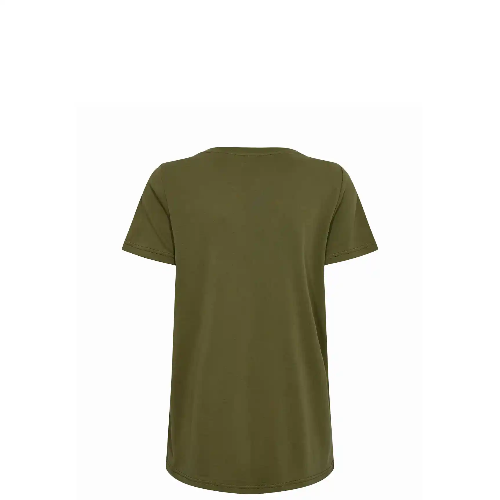 Minimum Womens Rynah 2.0 Short Sleeved T-Shirt, avocado - Image 2