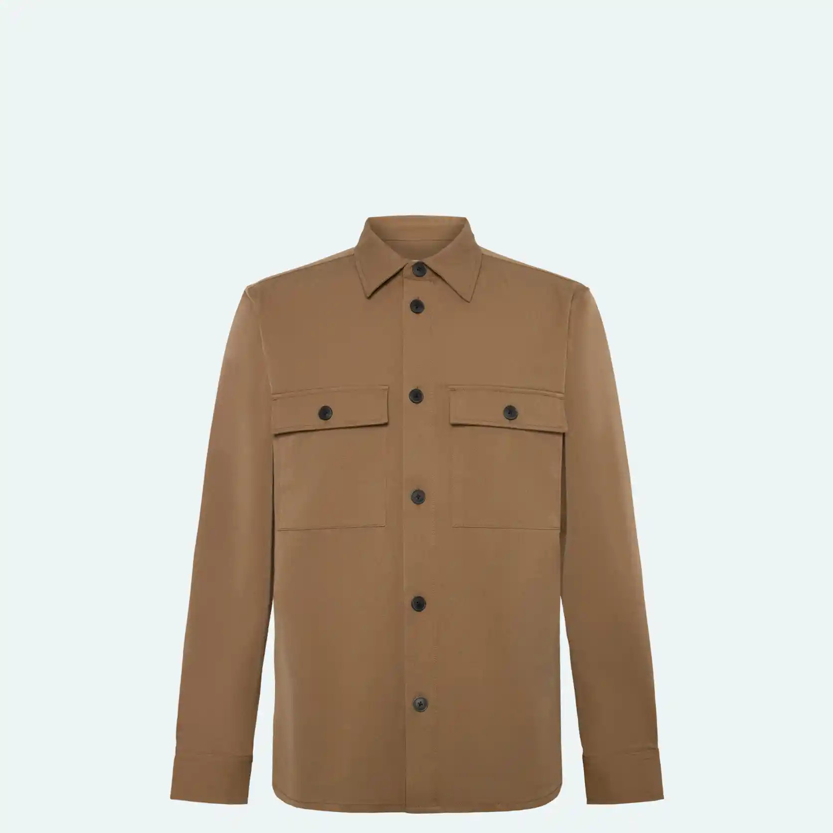 Minimum Santon Overshirt 3808, shitake