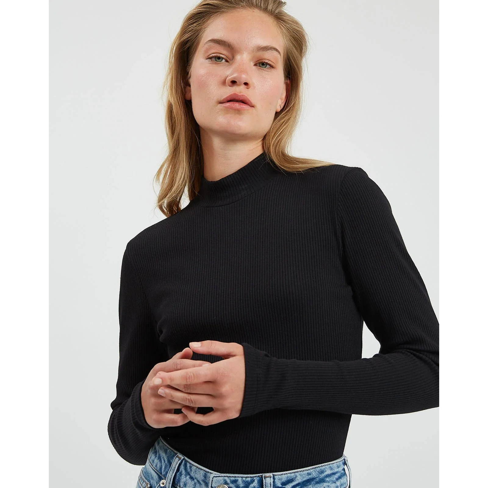 Minimum Womens Mocki LS Tee - Image 2