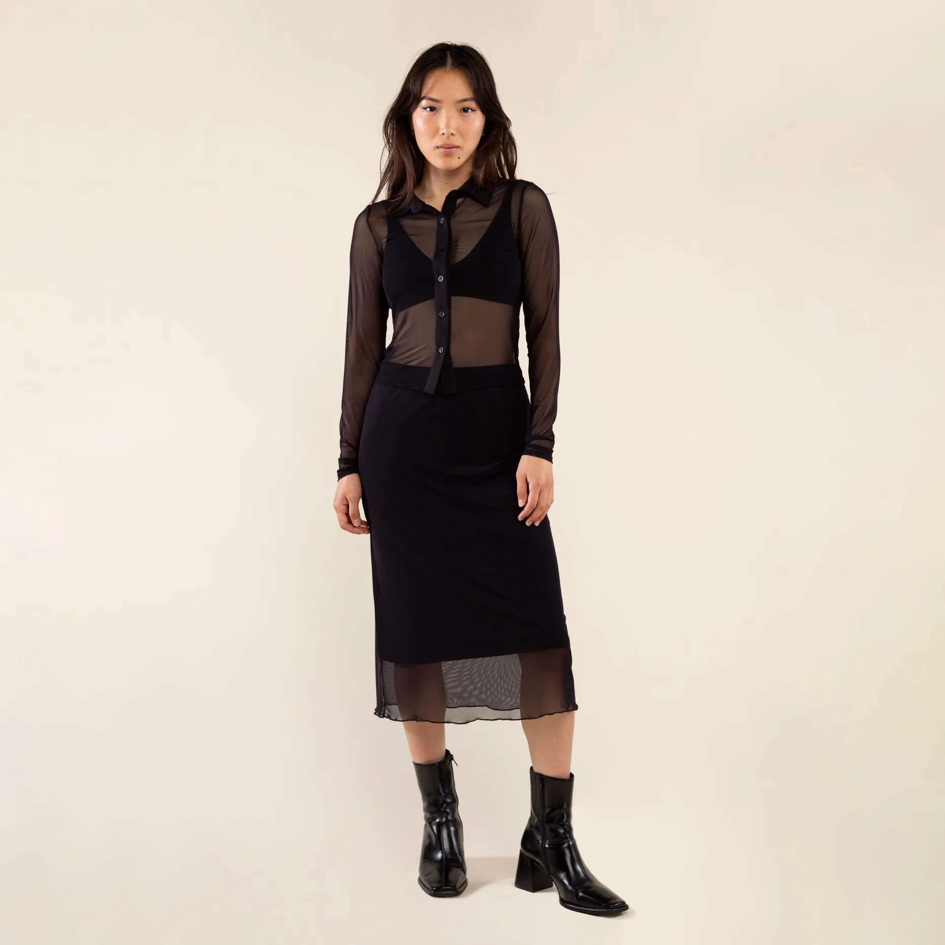 NLT Womens Bess Skirt, black