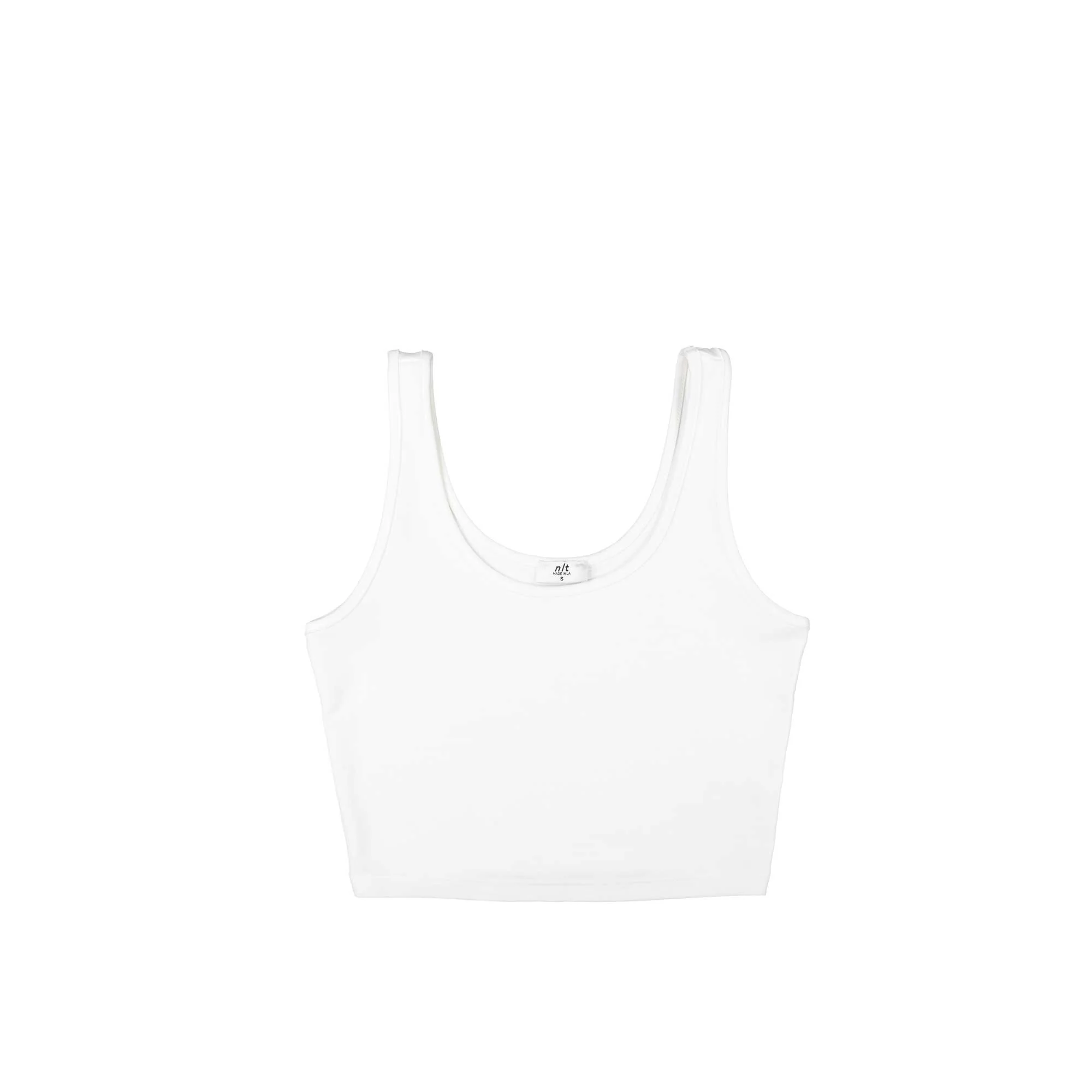 NLT Womens Cropped Basic Tank