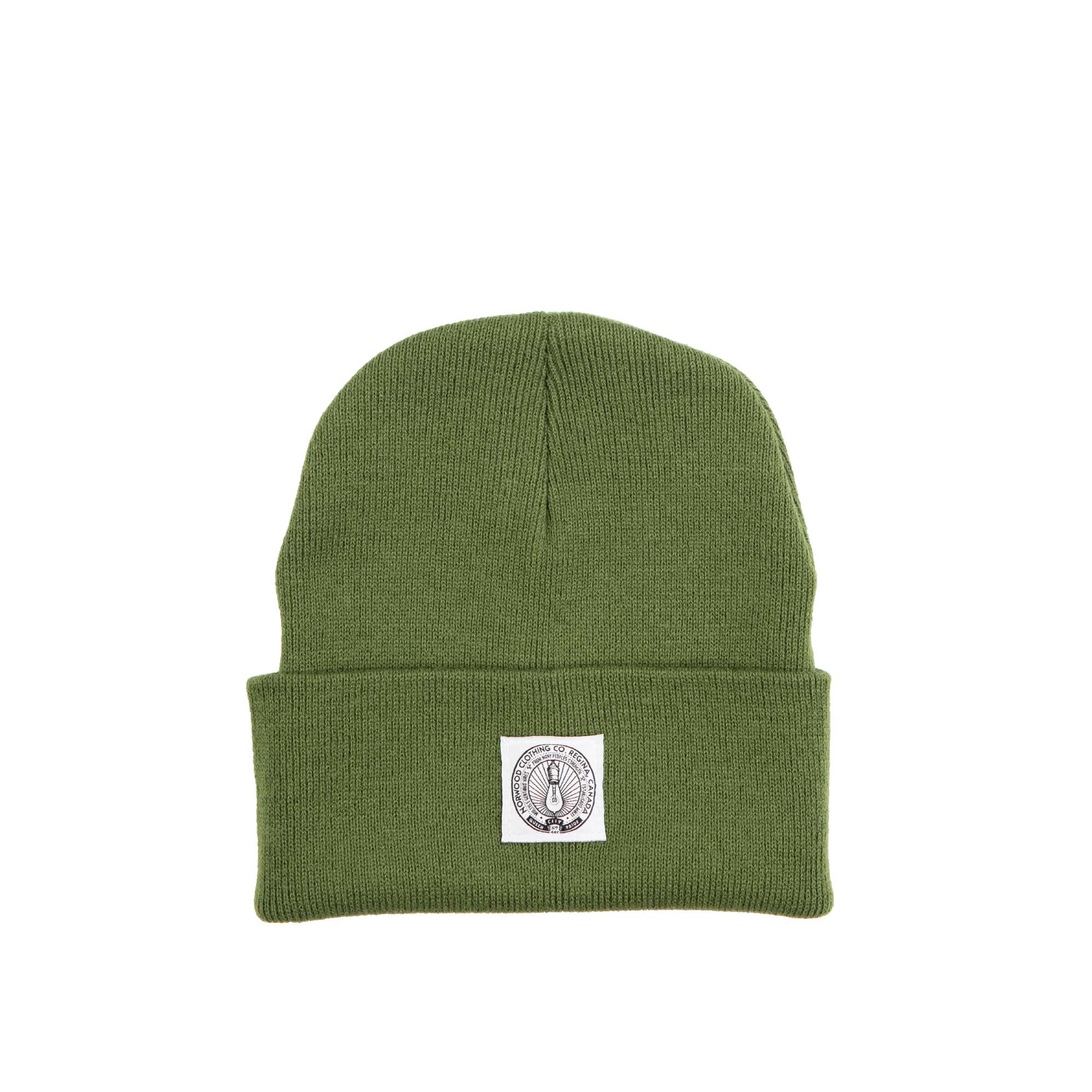 Norwood Light Bulb cuff beanie, moss