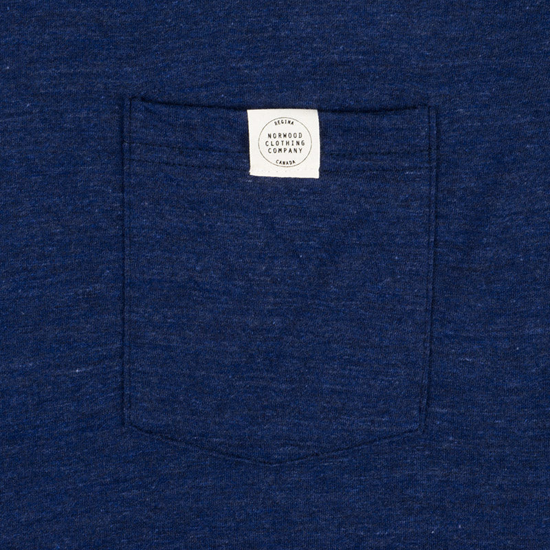 Norwood Postmark Tri-Blend Pocket Tee - Image 3
