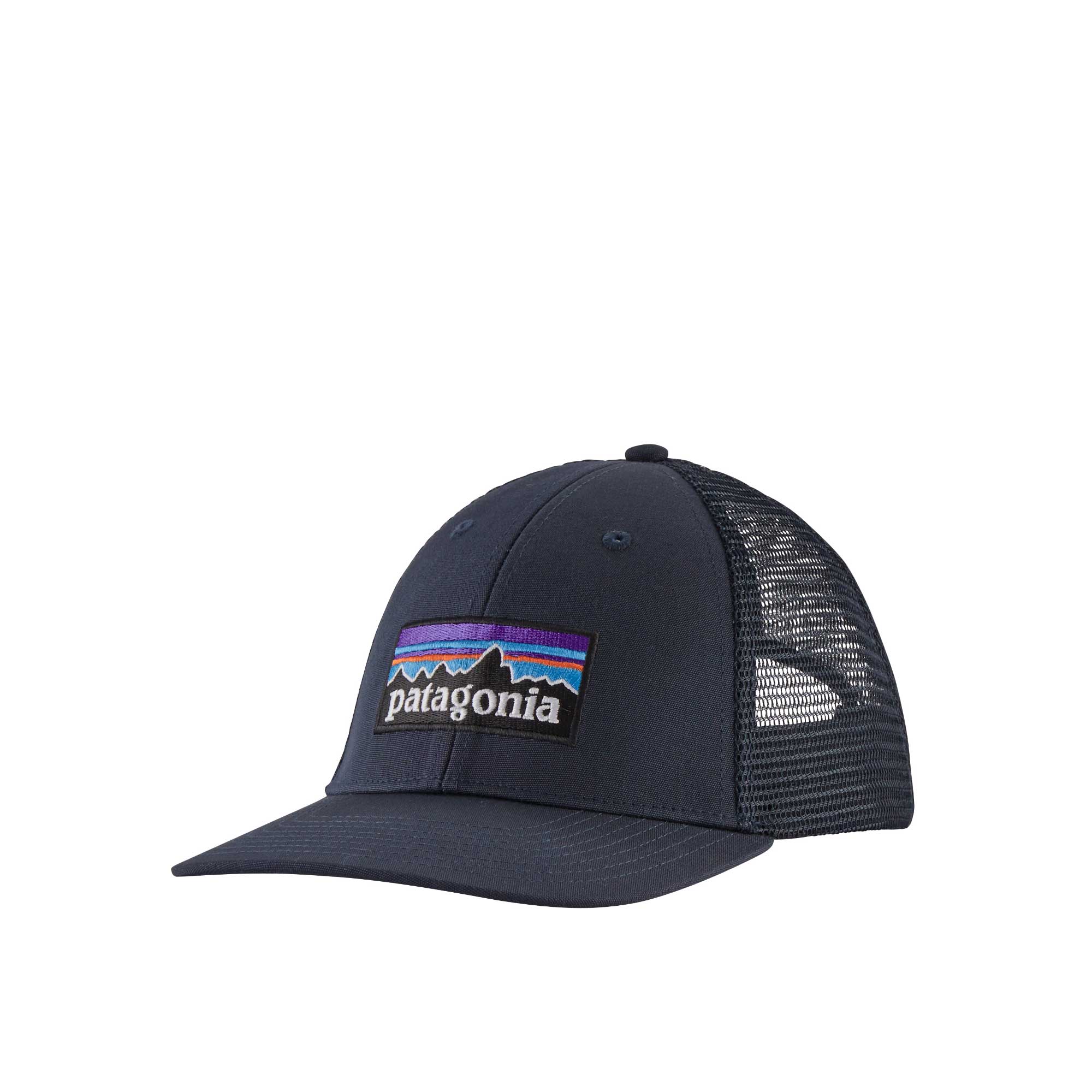 Patagonia P-6 Logo Lopro Trucker Hat, navy