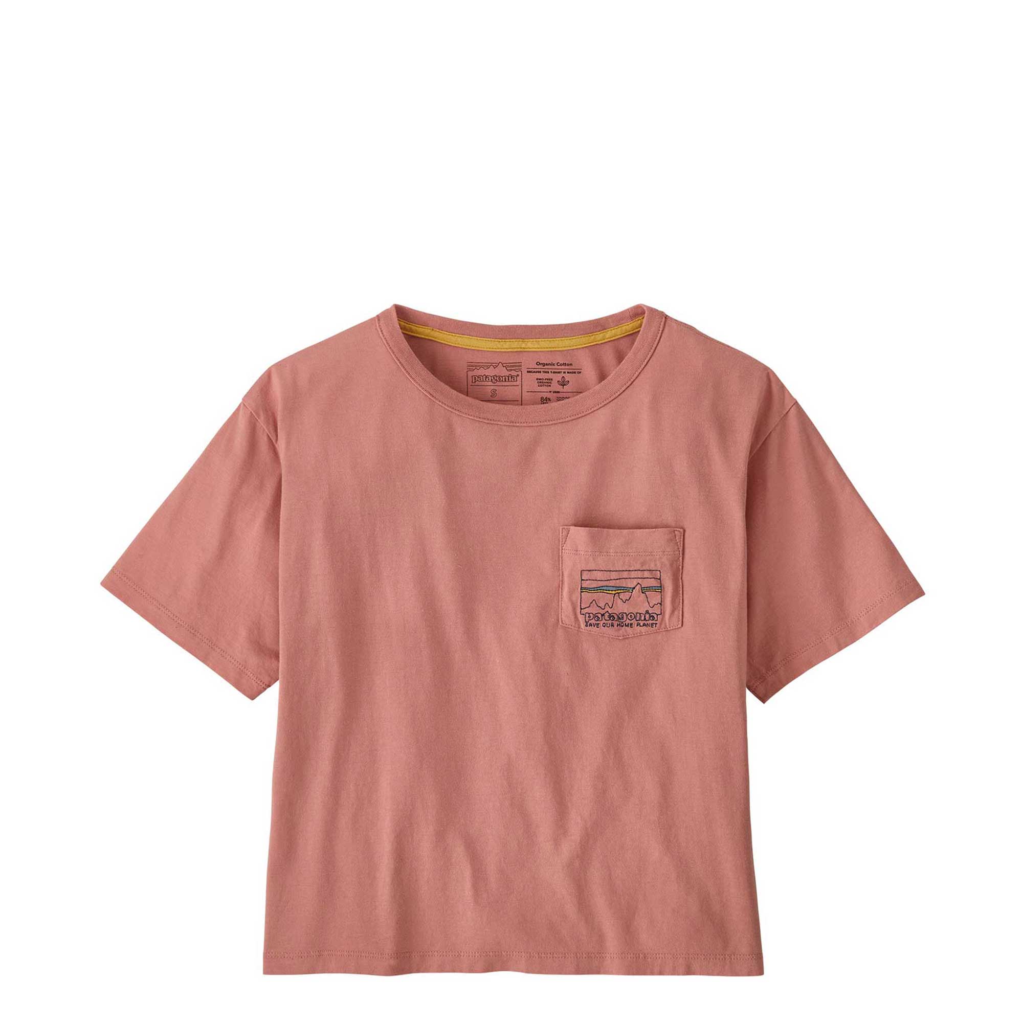 Patagonia Womens 73 Skyline Organic Easy Cut Pocket Tee