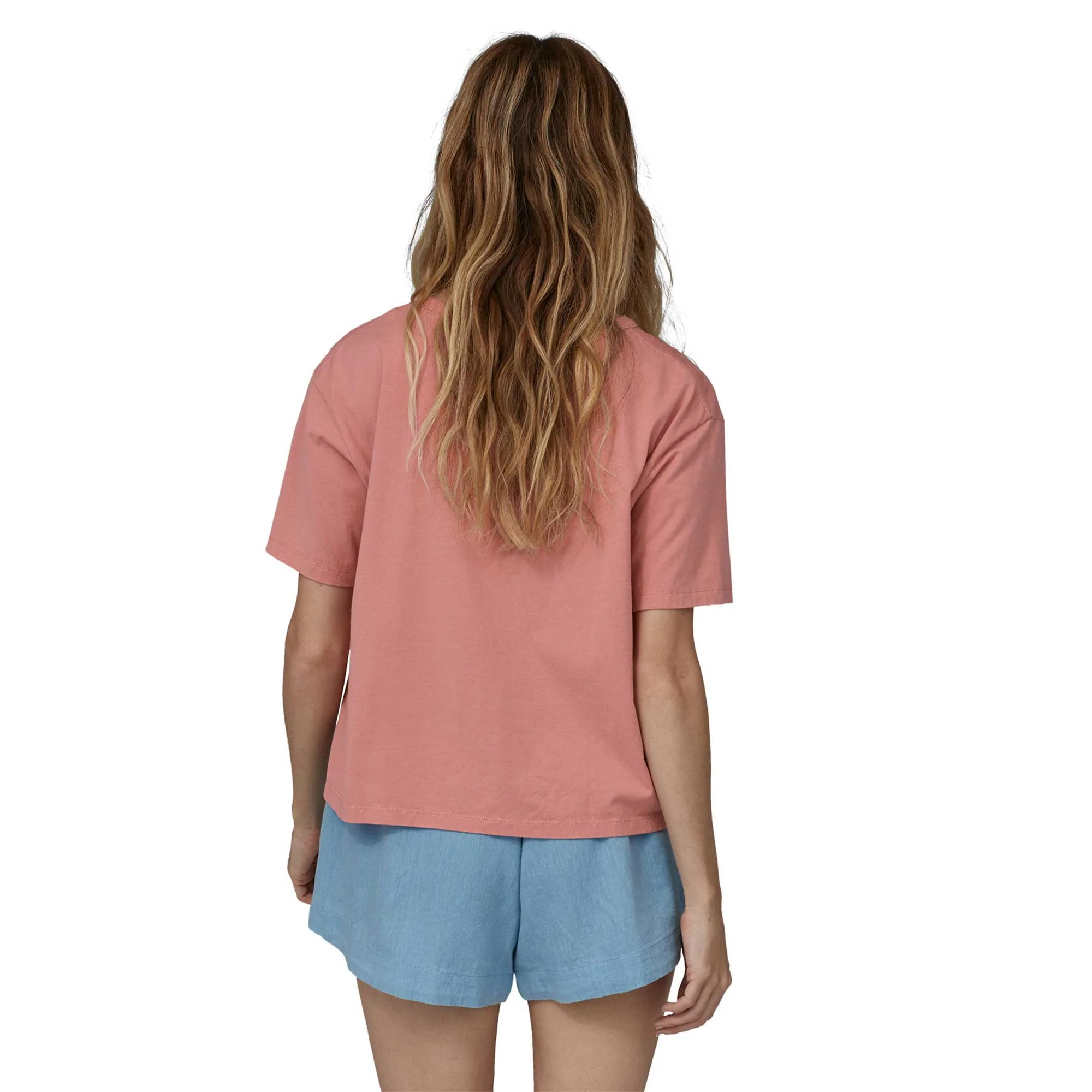 Patagonia Womens 73 Skyline Organic Easy Cut Pocket Tee - Image 3